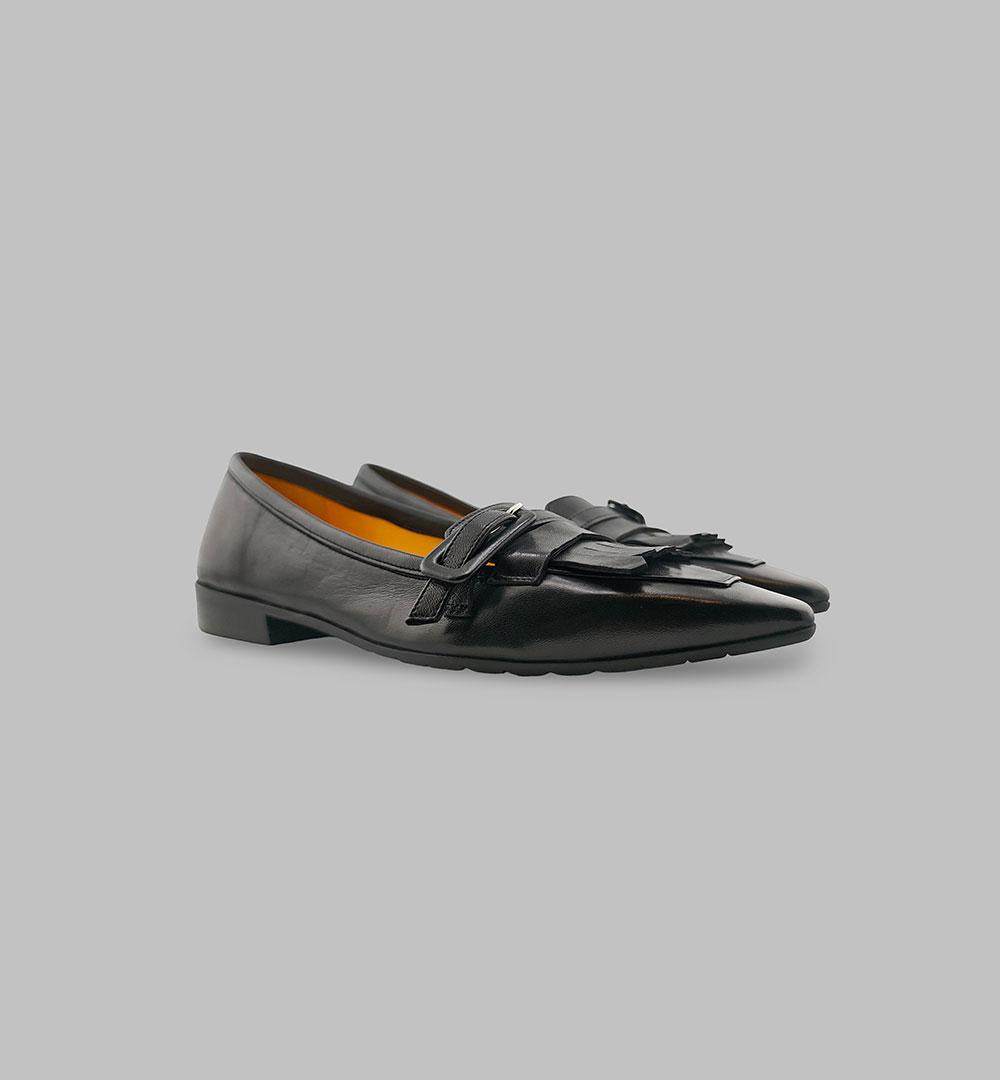 Ballerina Mara Bini Milena donna V424 nero V424 FRANGIA MARA BINI