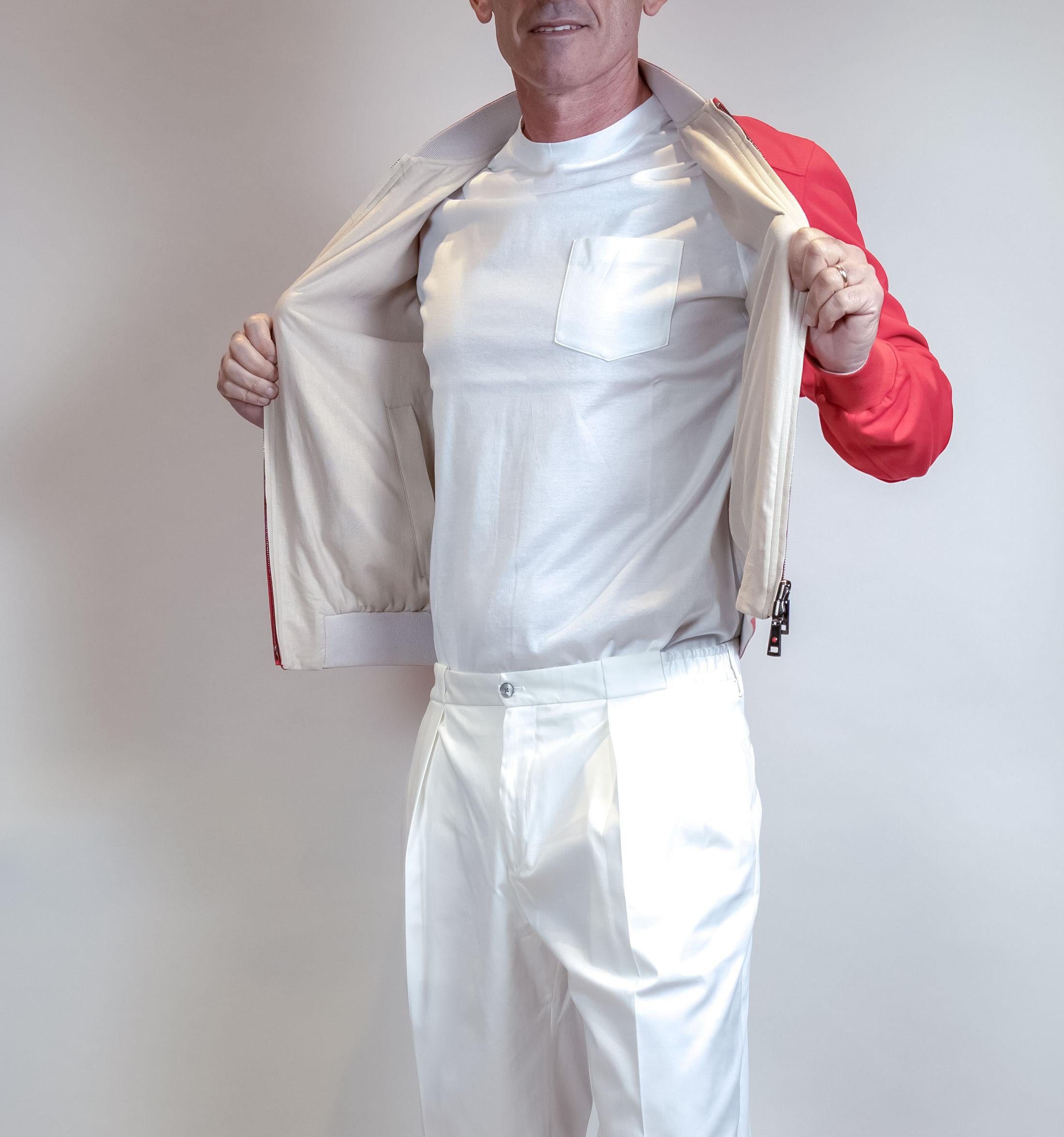 Giubbino KIRED uomo PENNA830200 reversibile Rosso PENNA830200 5000 KIRED