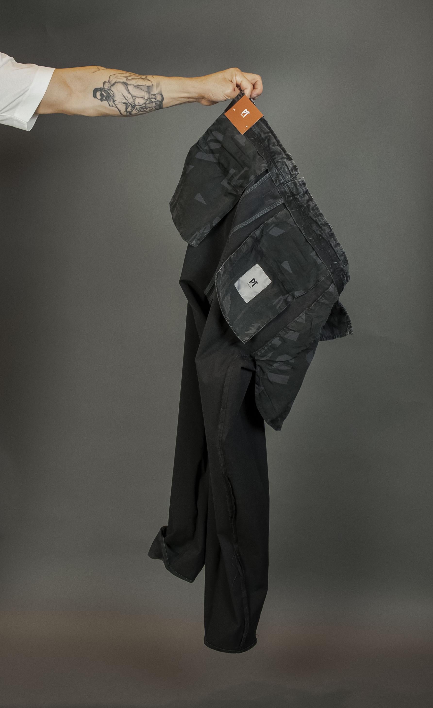 Pantalone PT Torino uomo ZTCMZB0RWLNK28 nero ZTCMZB0RWLNK28 M990 NERO PT
