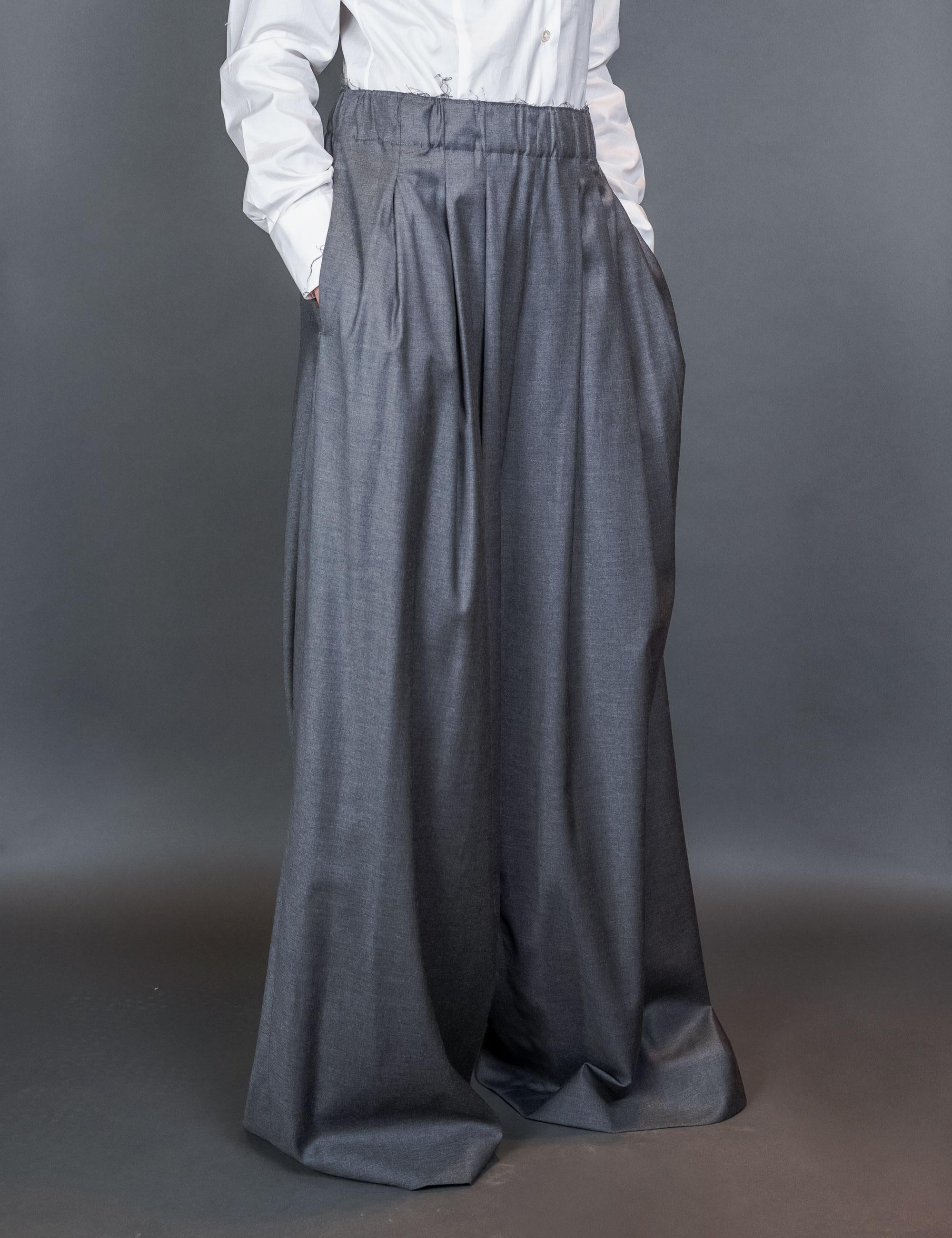 Pantalone PT TORINO donna BENEDETTA Grigio BENEDETTA MA25 0240 PT TORINO