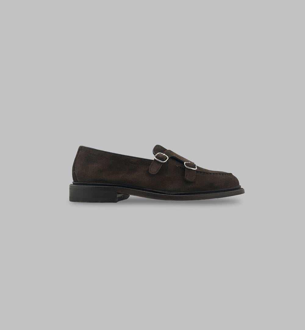 Doppia Fibbia Berwick uomo 5594 testa di moro 5594 D.FIBBIA.T.D.M BERWICK