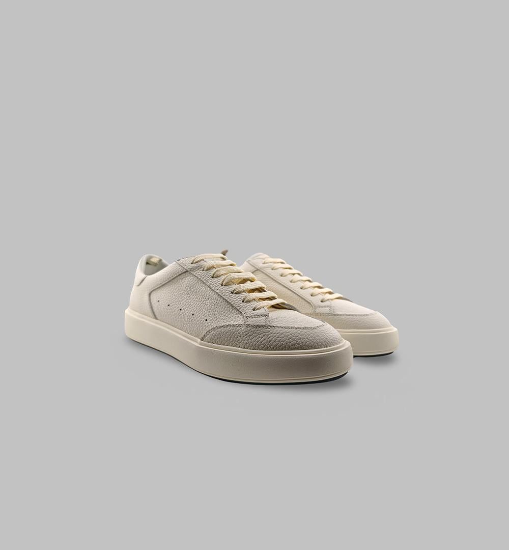 Sneaker OFFICINE CREATIVE uomo SEQUEL001 Bianche SEQUEL/001 MUFLONE/LILLE BIAN OFFICINE CREATIVE