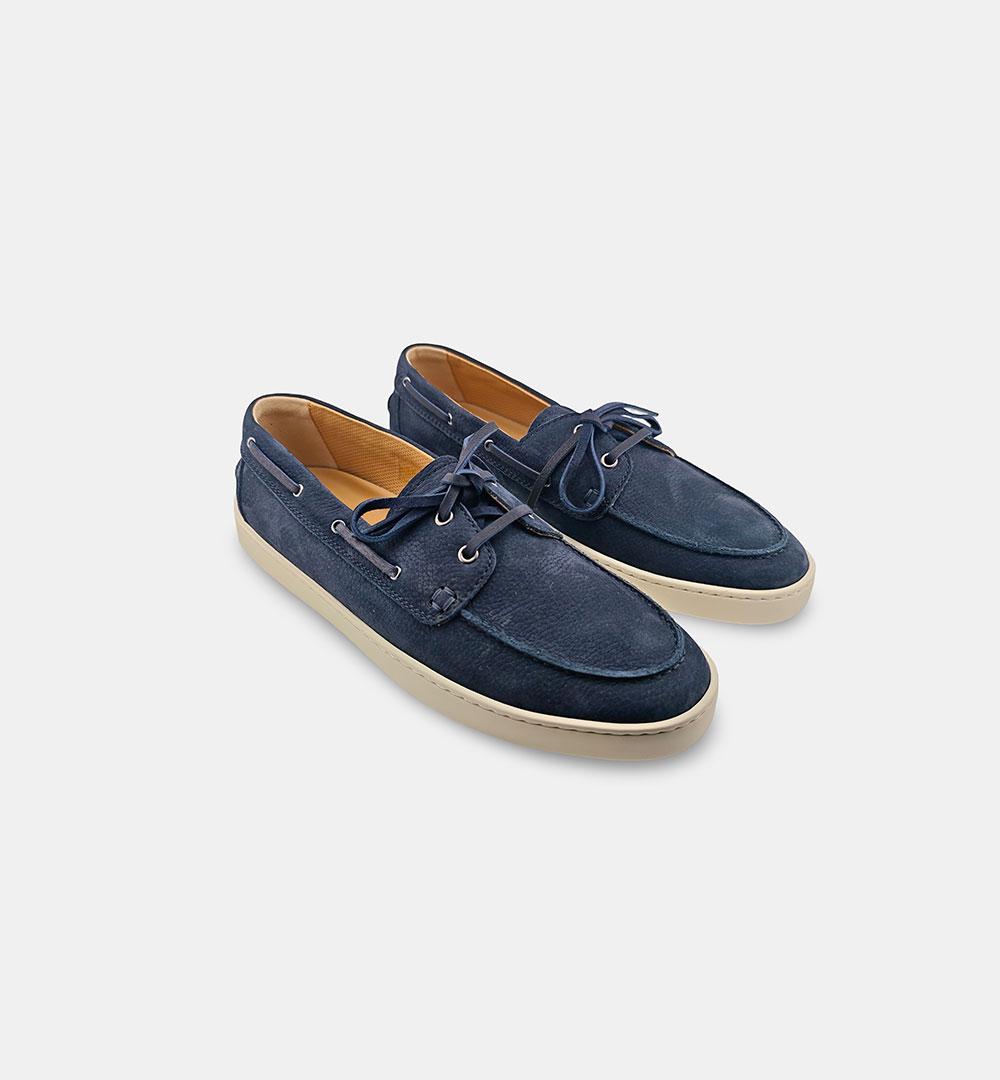 Mocassini Henderson uomo Yacht blu YACHT N.44 HENDERSON