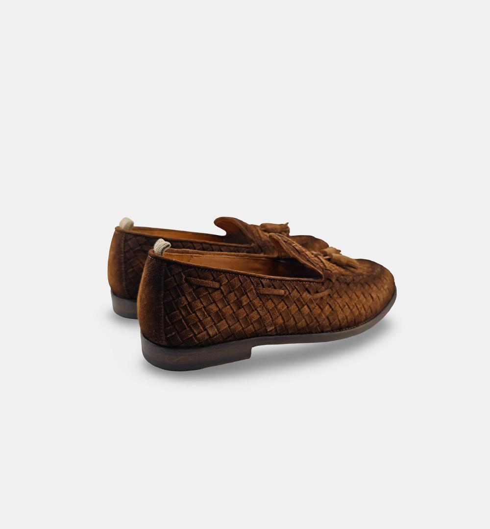 Mocassini OFFICINE CREATIVE uomo OPERA004 Tabacco OPERA/004 AERO INTRECCIO OFFICINE CREATIVE