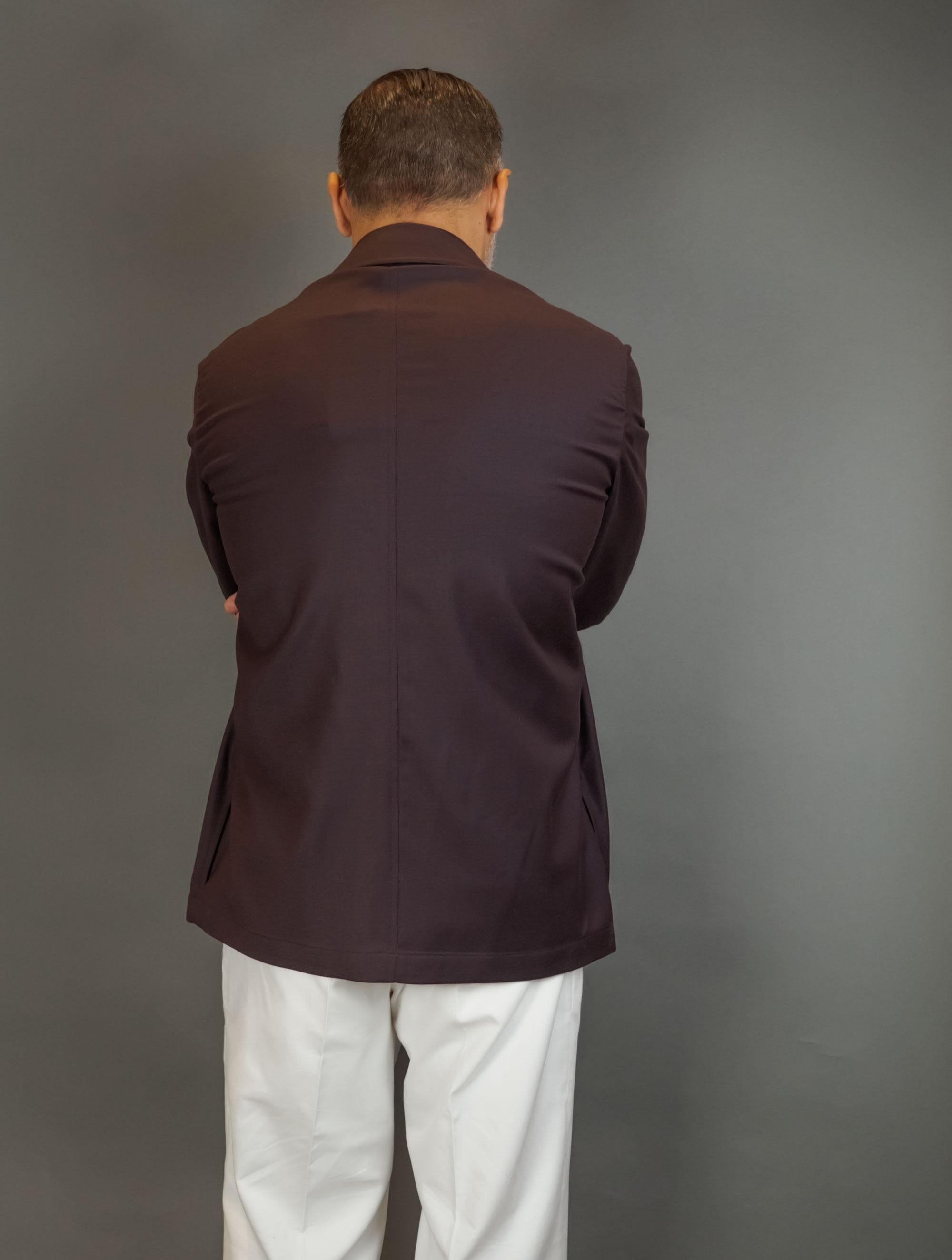 Overshirt LUIGI BIANCHI MANTOVA uomo 2576 Vinaccio 2576 54513 1 VINACCIO LUIGI BIANCHI MANTOVA
