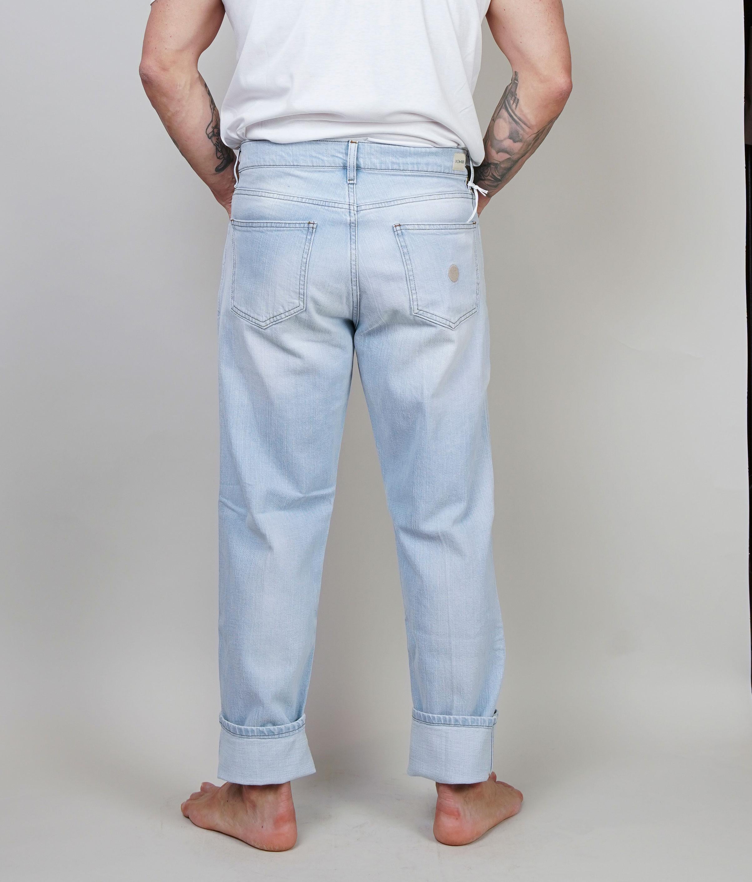 Jeans Don the fuller uomo Seoul blu chiaro DENIM SEOUL UT 6039 DON THE FULLER