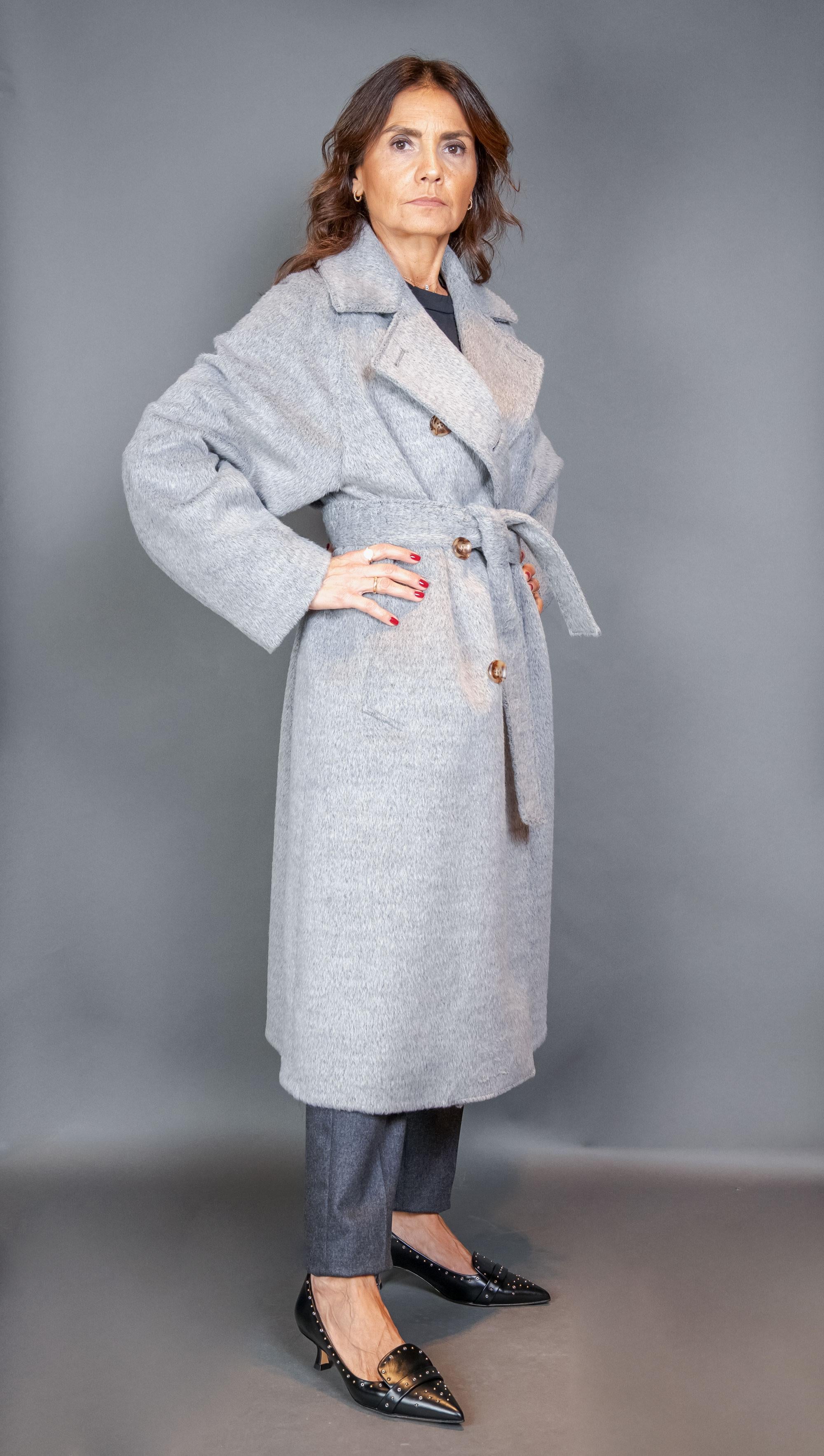 Cappotto L.B.M. donna 57503/4 Grigio 57503/4 GRIGIO. L.B,M