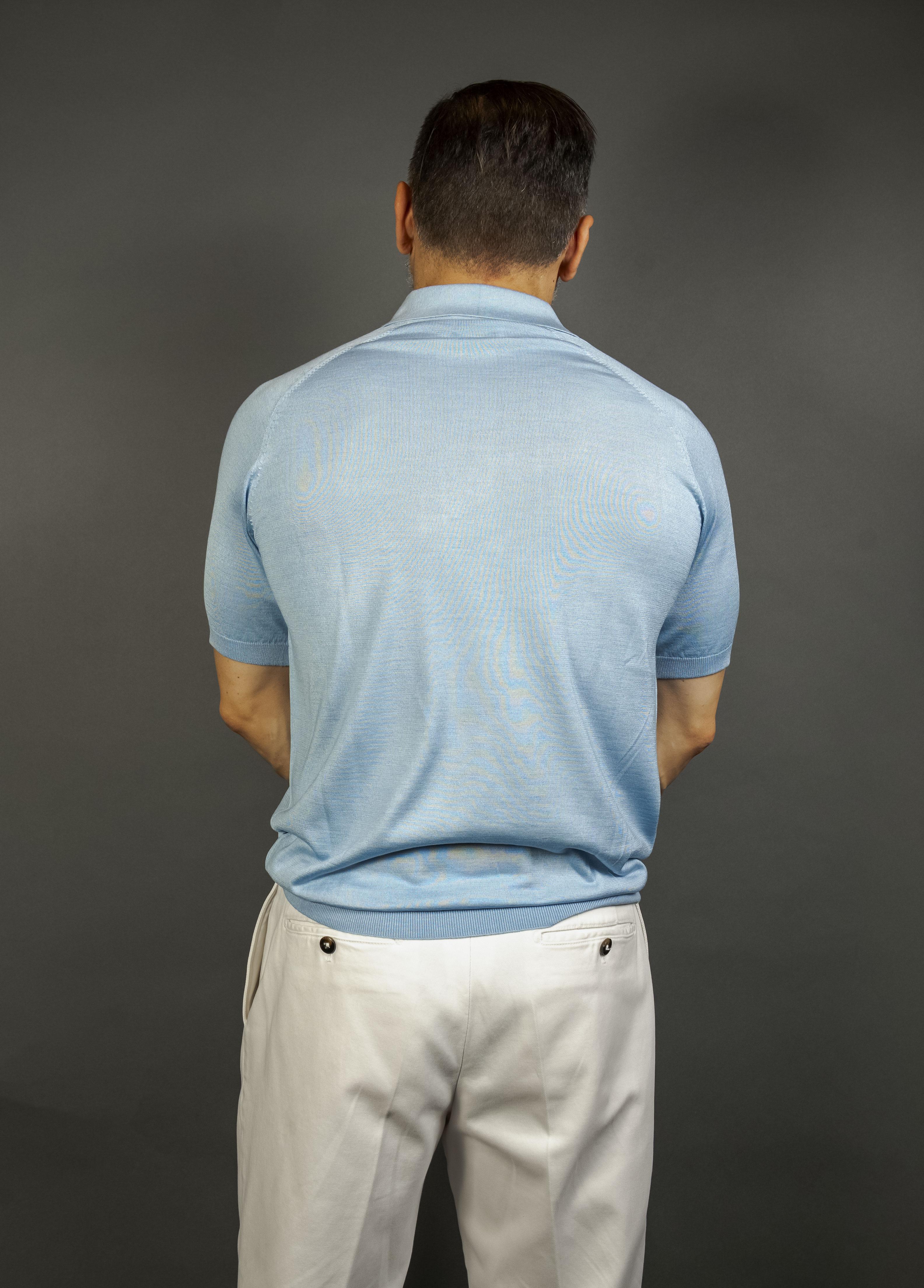 Polo Kangra uomo 1010 23 azzurro 1010 23 050 AZZURRO KANGRA