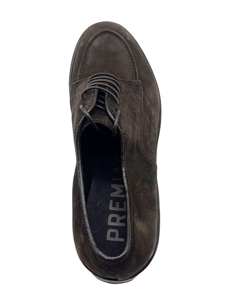 Derby Premiata uomo 30937 testa di moro<BR/> 30937 NORV.T.D.M PREMIATA