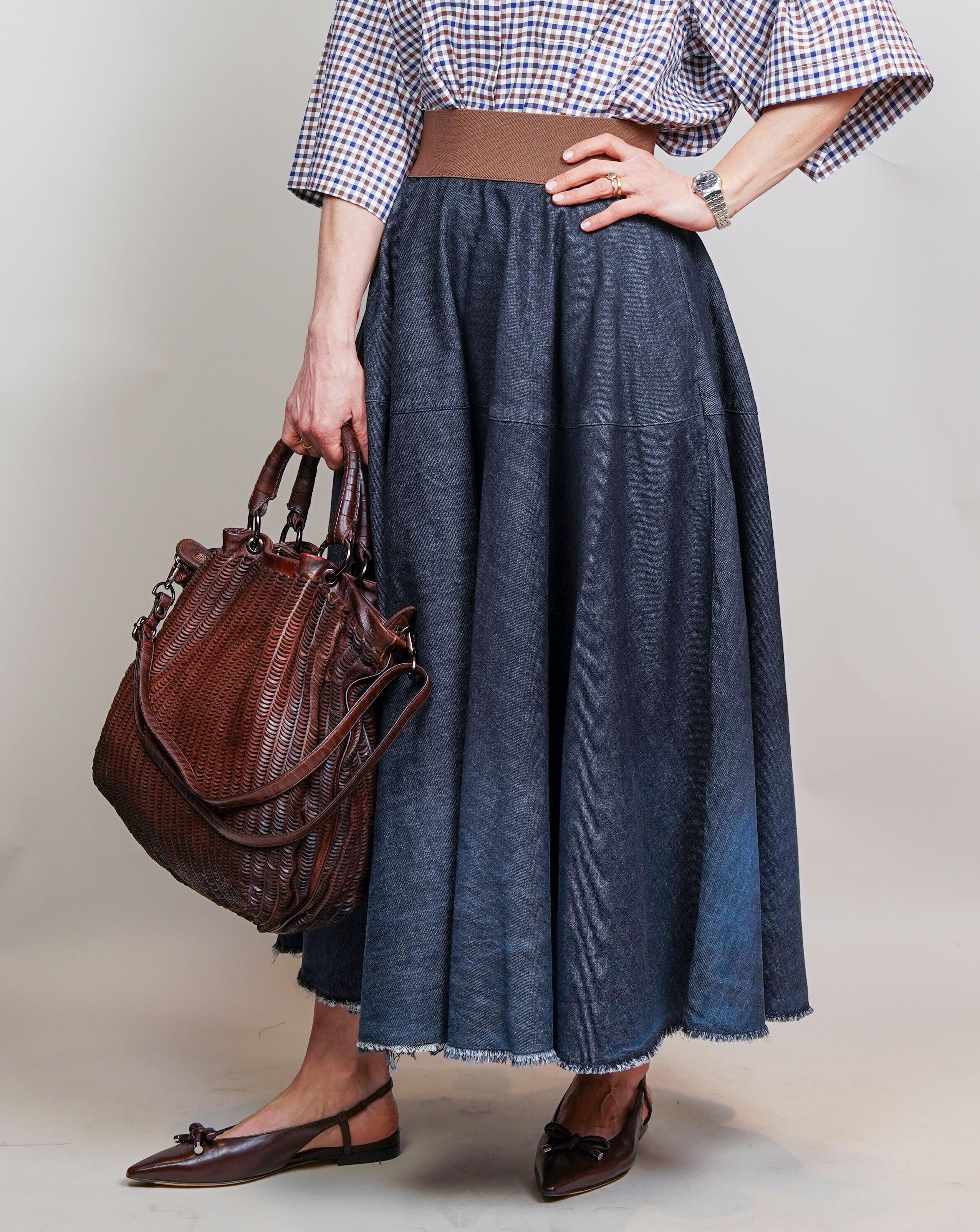 Gonna Nine in the Morning donna Eugenia denim EUGENIA LAV.MEDIO NINE INTHE MORNING