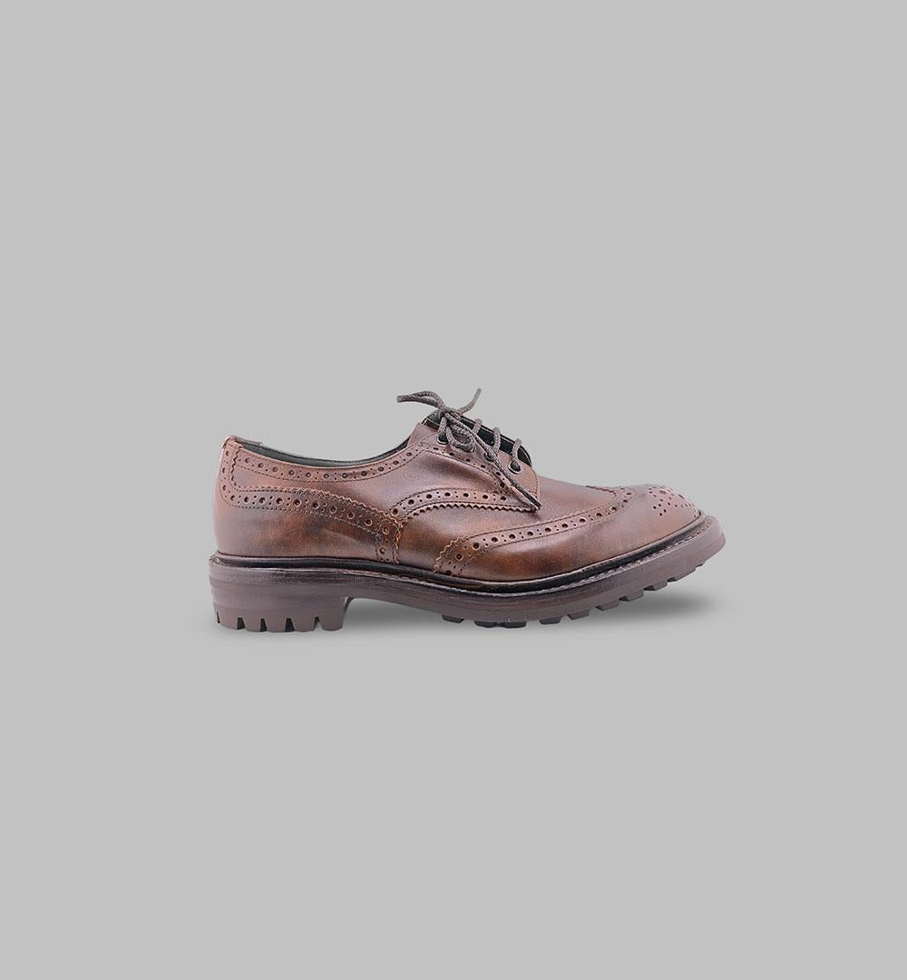 Derby TRICKER'S uomo 5633 410 Testa di moro 5633/410 BOURTON TRICKER'S