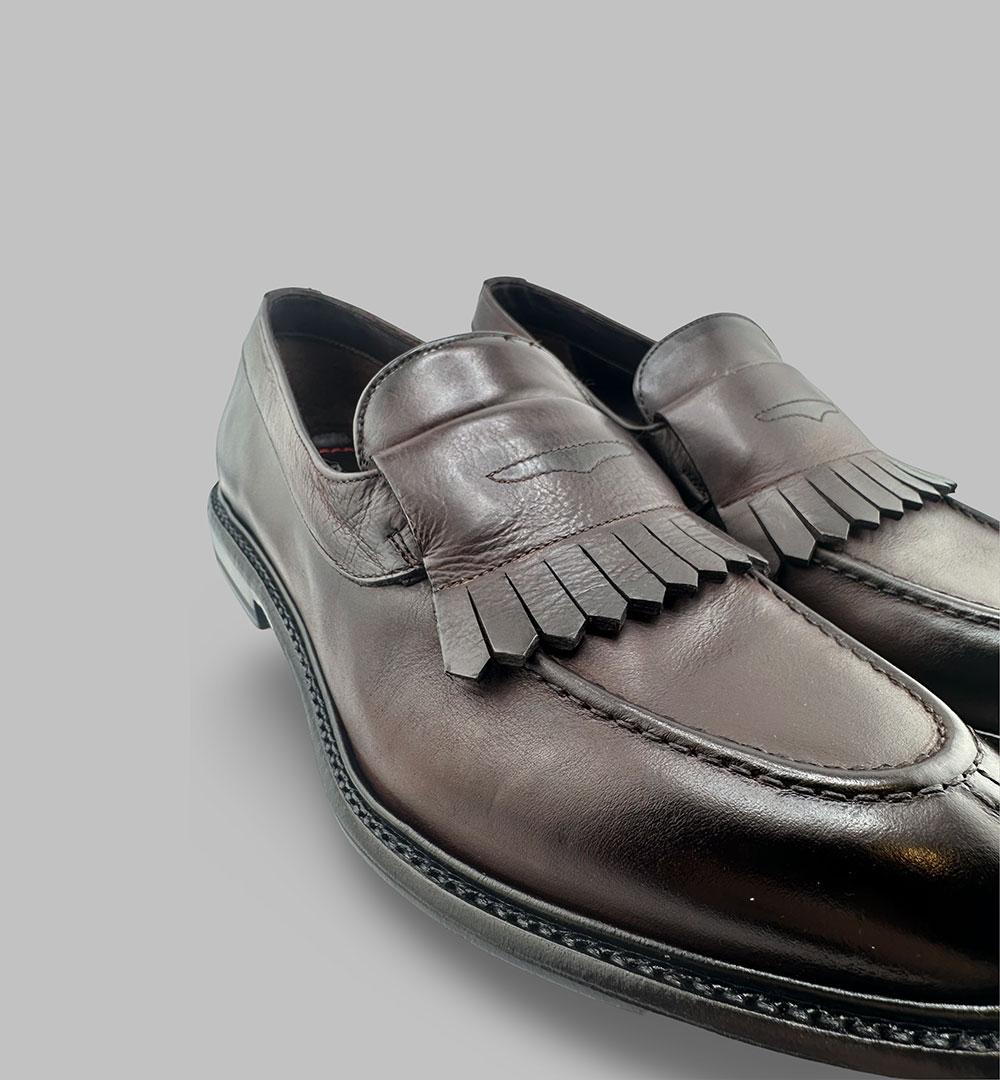 Mocassino Claudio Marini uomo 8322 testa di moro 8322 FRANGIA T.D.M CLAUDIO MARINI
