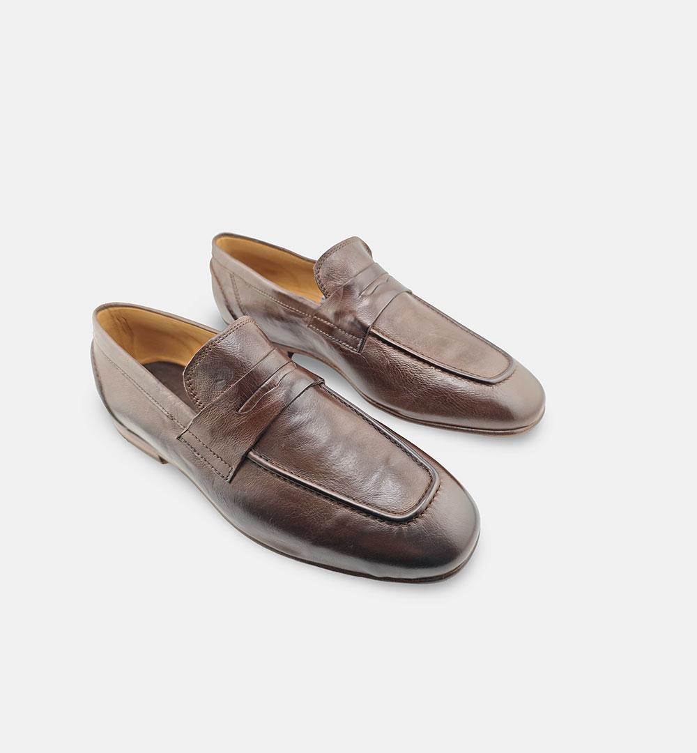 Mocassini Lemargo uomo J01A salice testa di moro JA01A SALICE TDM LEMARGO