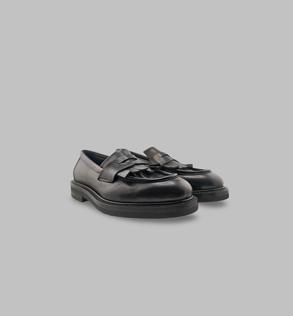Mocassino CRISCI uomo 3963 Nero 3963 FRANGIA N CRISCI