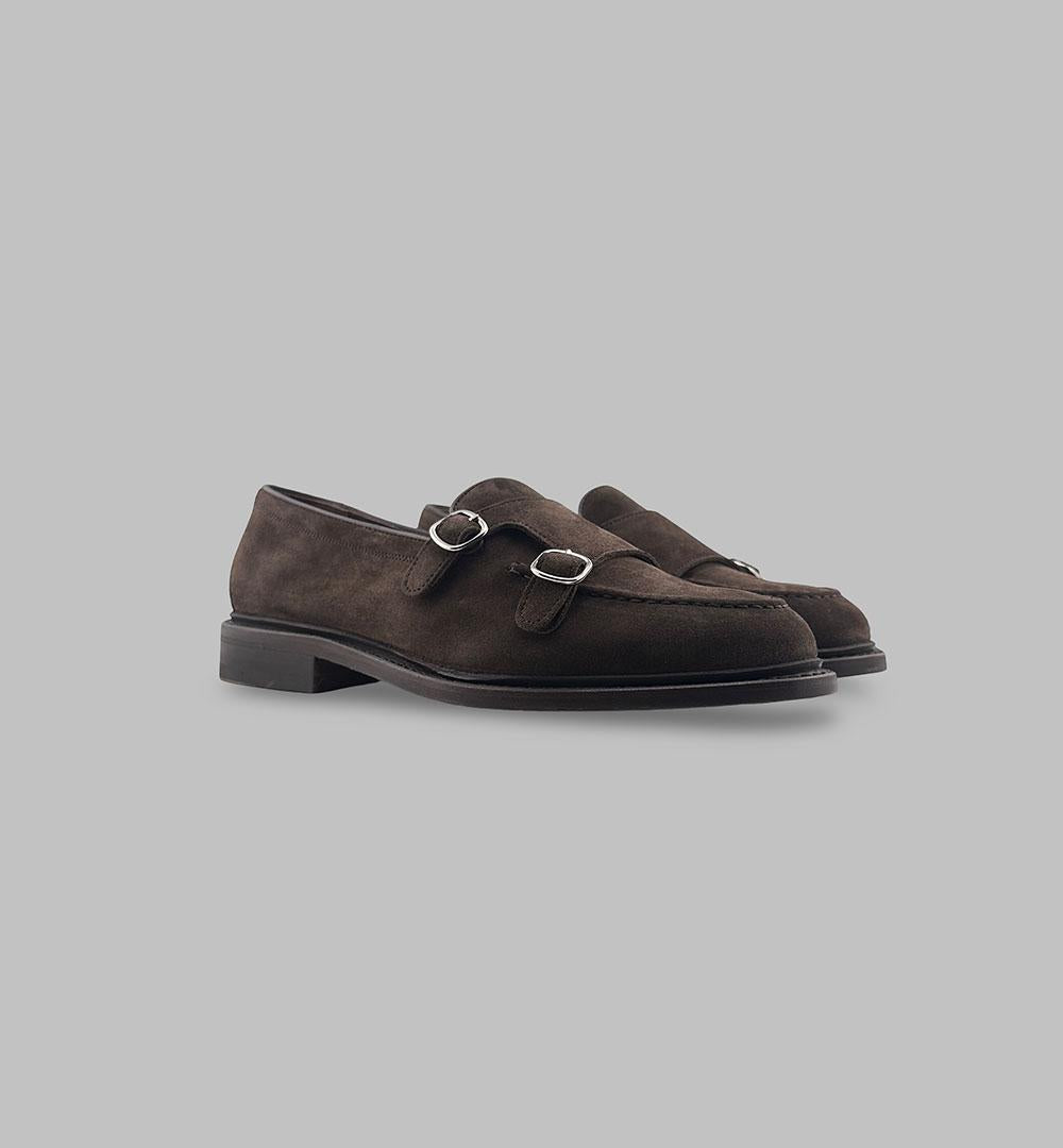 Doppia Fibbia Berwick uomo 5594 testa di moro 5594 D.FIBBIA.T.D.M BERWICK