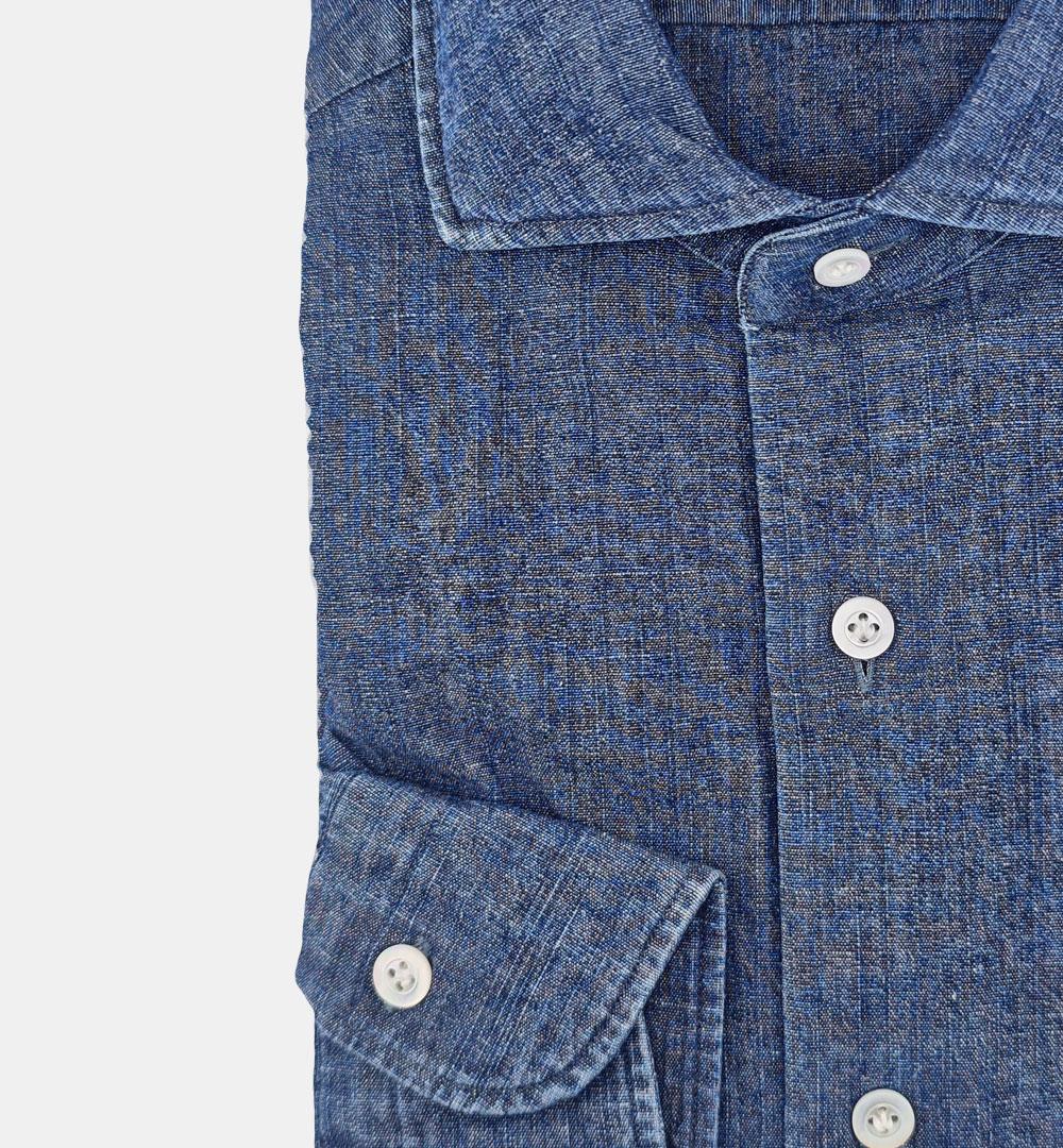 Camicia Barba uomo K1U13 P0154250 denim K1U13P0154250 1 BARBA