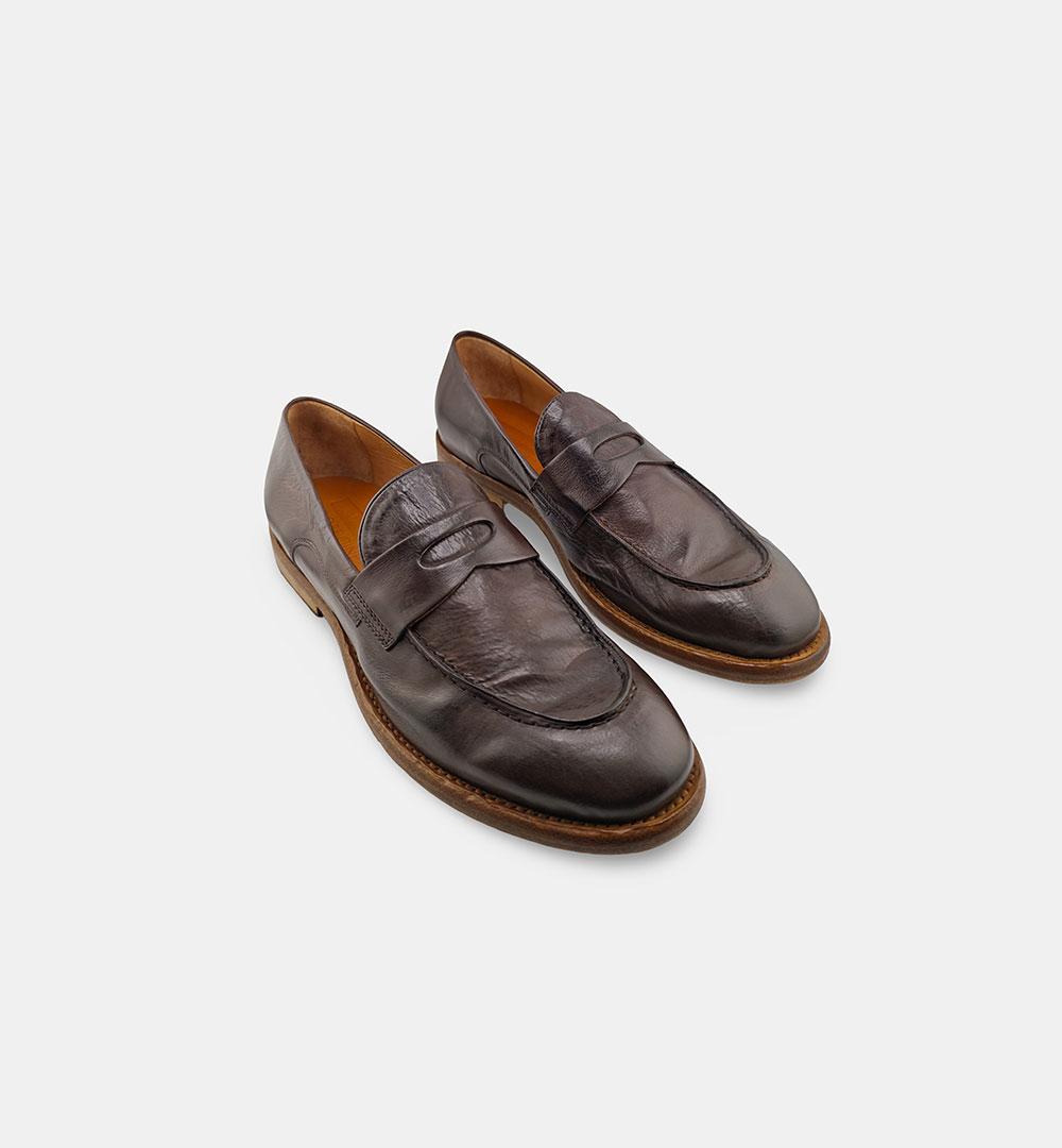 Mocassini Lemargo uomo GB12A testa di moro GB12A SALICE TDM LEMARGO