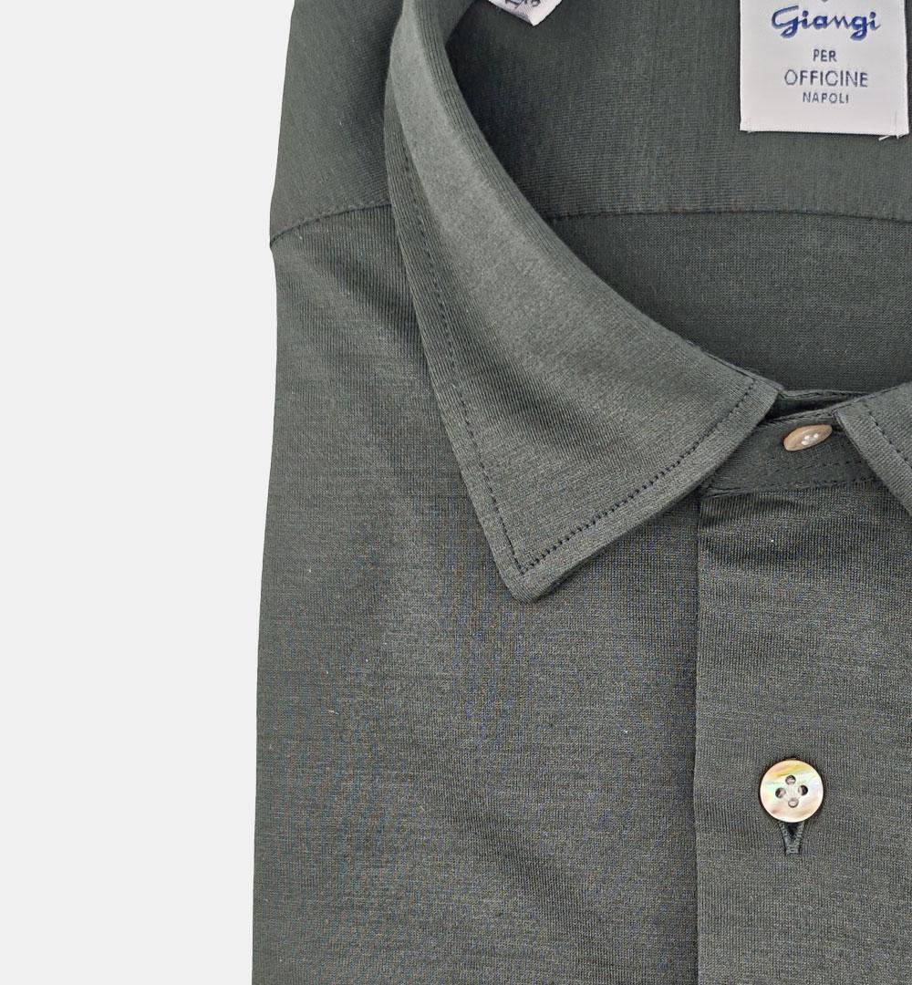 Camicia Giangi uomo 5700 verde militare 5700 2951S GIANGI