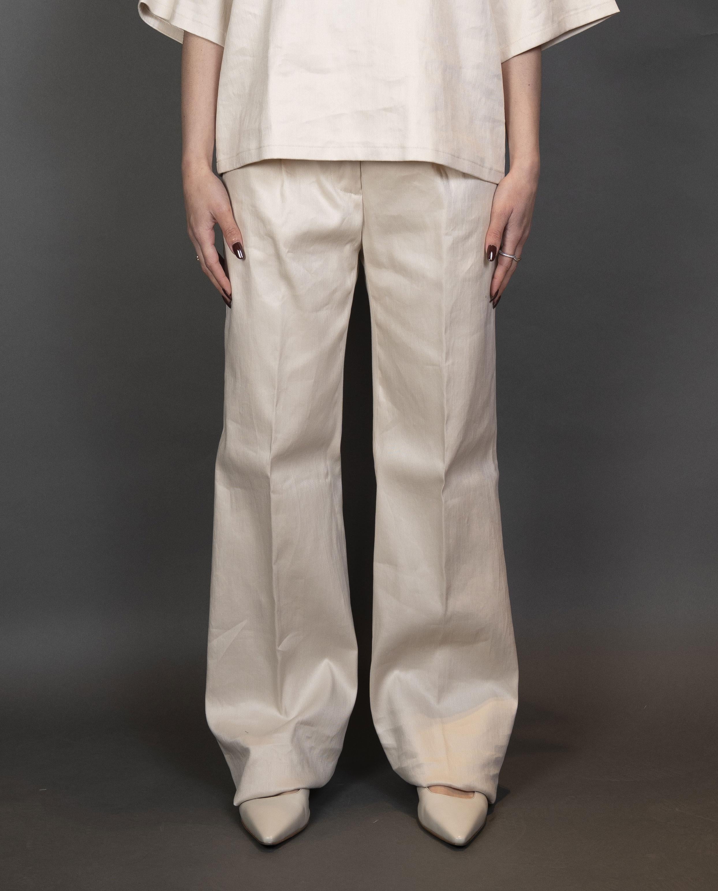 Pantalone Nine in the Morning Donna Blenda naturale BLD08 CULISSE.N NINE INTHE MORNING