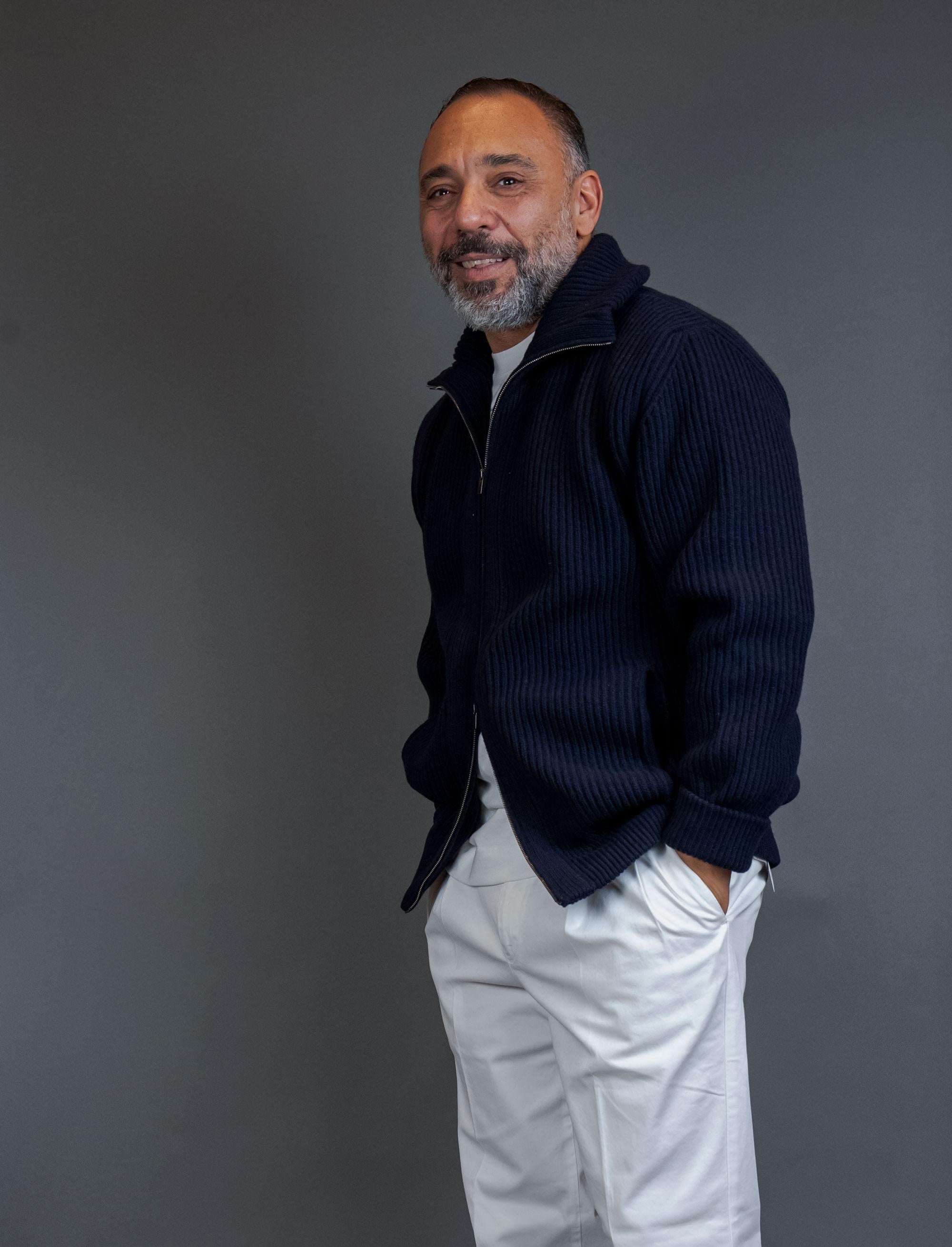 Cardigan ALTEA uomo 2561150 Blu 2561150 01 BLU ALTEA