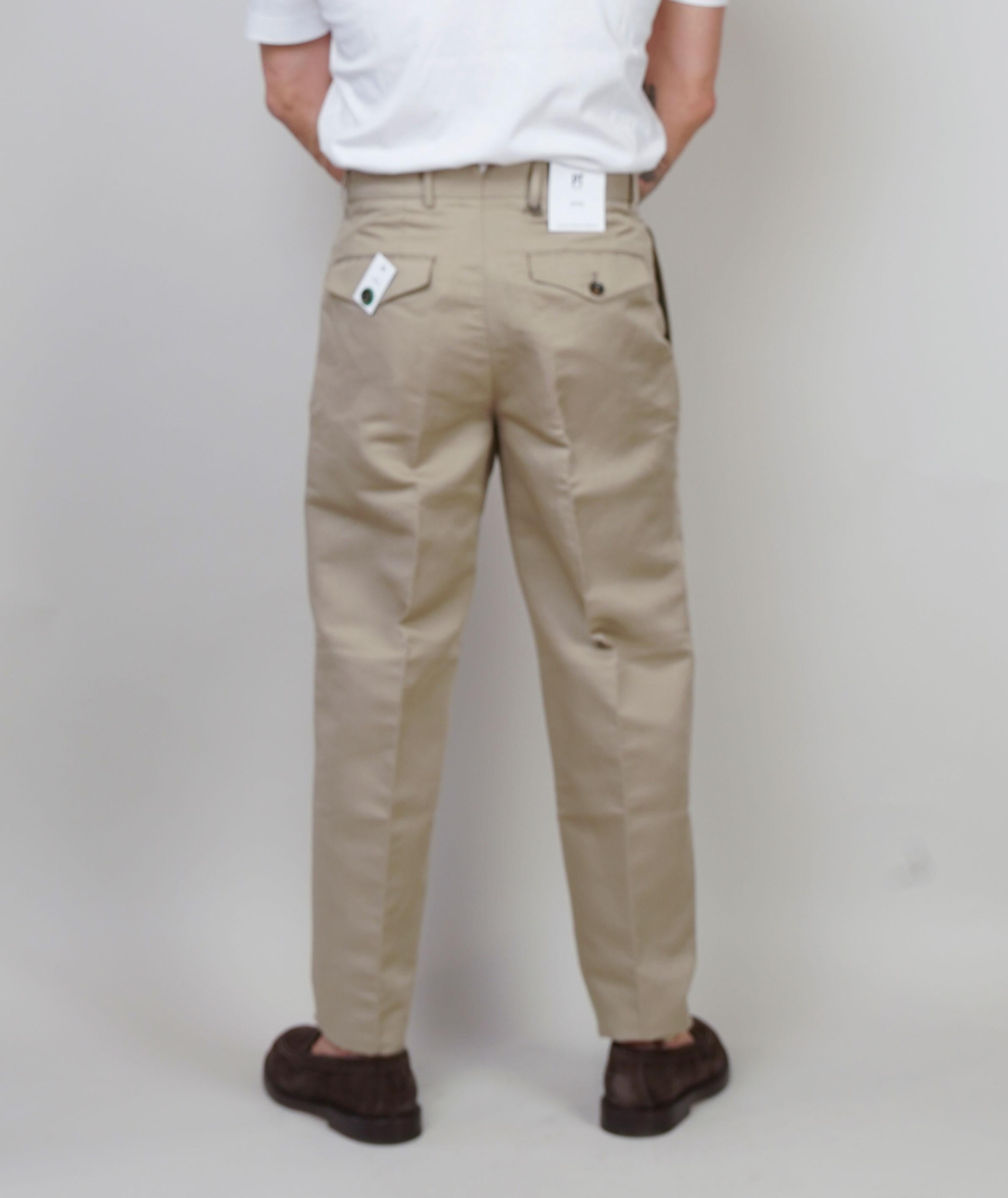 Pantalone PT Torino uomo Carrot beige CARROT FIT PU38 060 PT TORINO