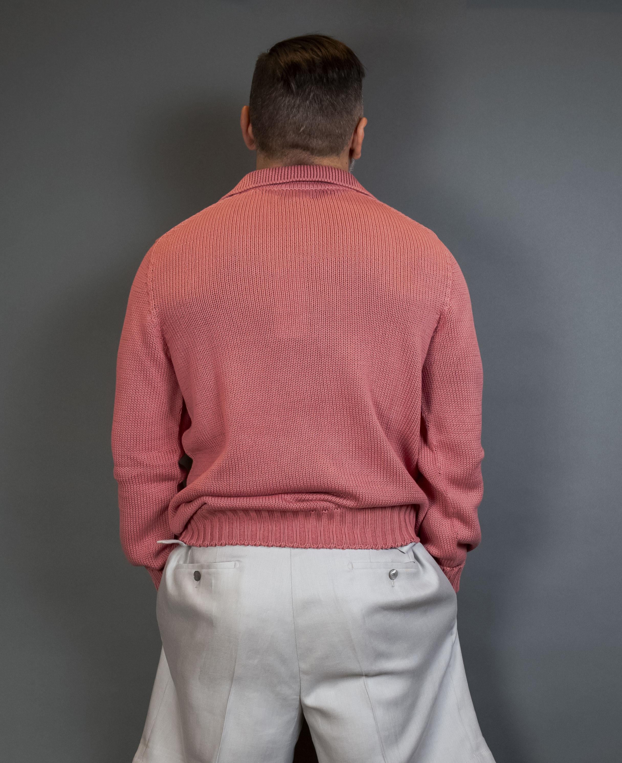 Polo Scaglione uomo UPC094 Seamless old rose UPC094 671 OLD ROSE SCAGLIONE