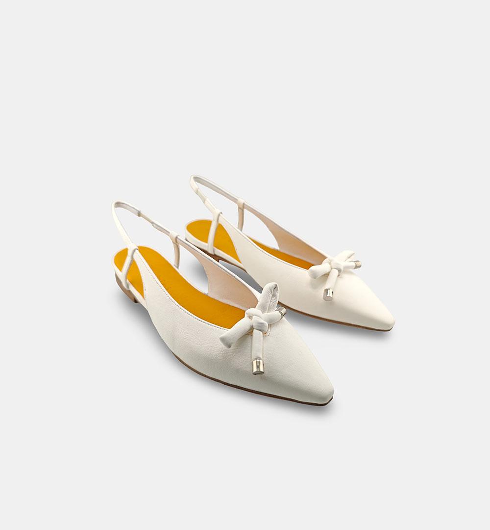 Ballerine Mara Bini donna Z522 Milena bianche Z522 CHANEL.B MARA BINI