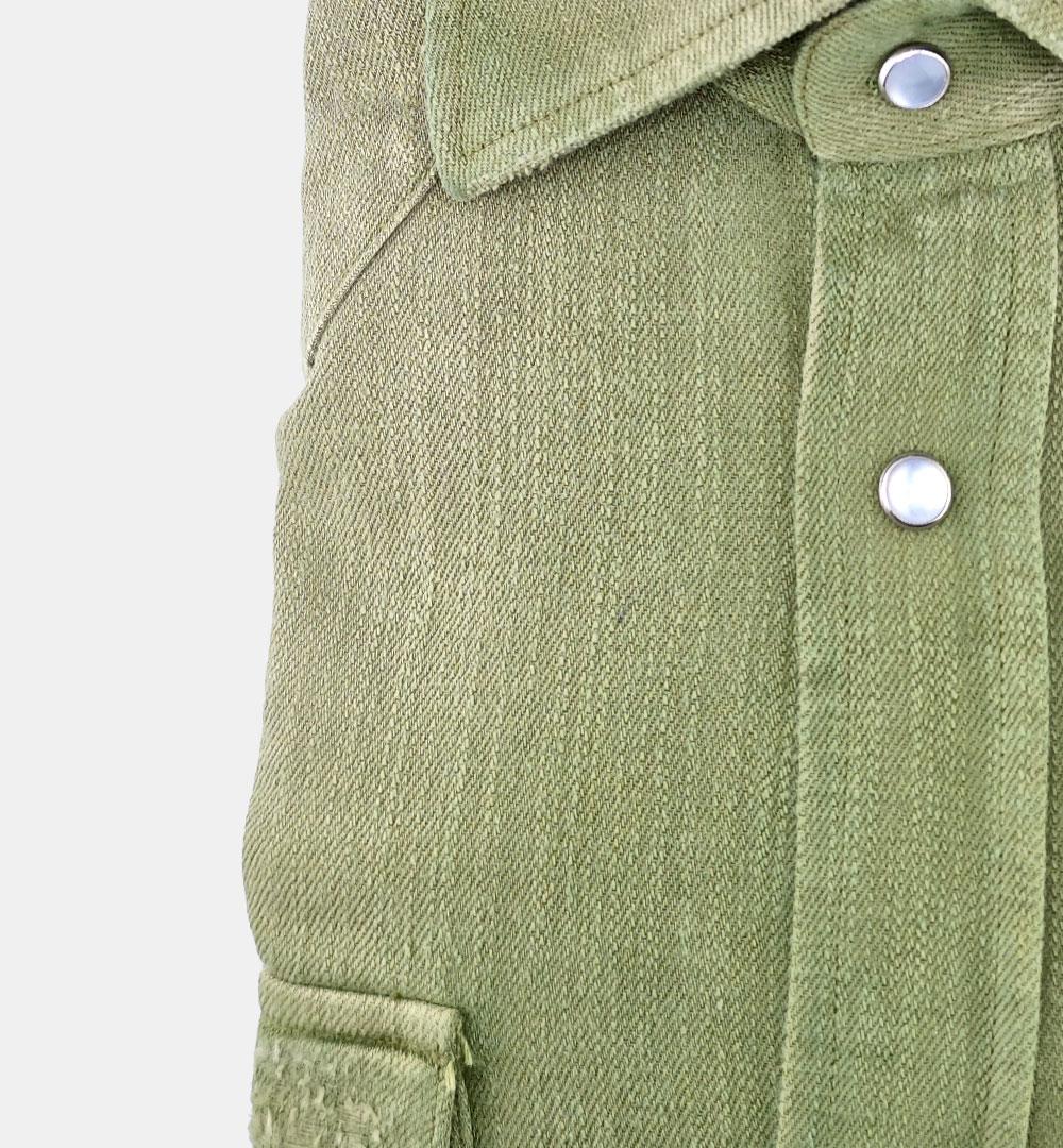 Camicia Sartorio uomo Texas verde oliva TEXAS 445919003 SARTORIO