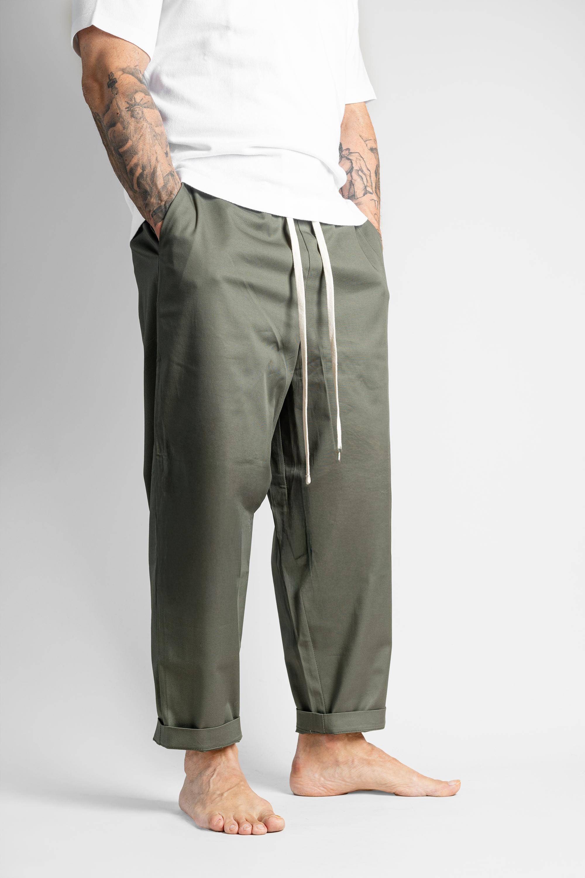 Pantalone OFFICINE uomo PANTALONE NICO Verde PANTALONE NICO VERDE OFFICINE