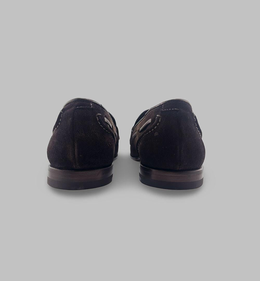 Mocassino Claudio Marini uomo 8237 testa di moro 8237 122 FRA FIBBIA CLAUDIO MARINI