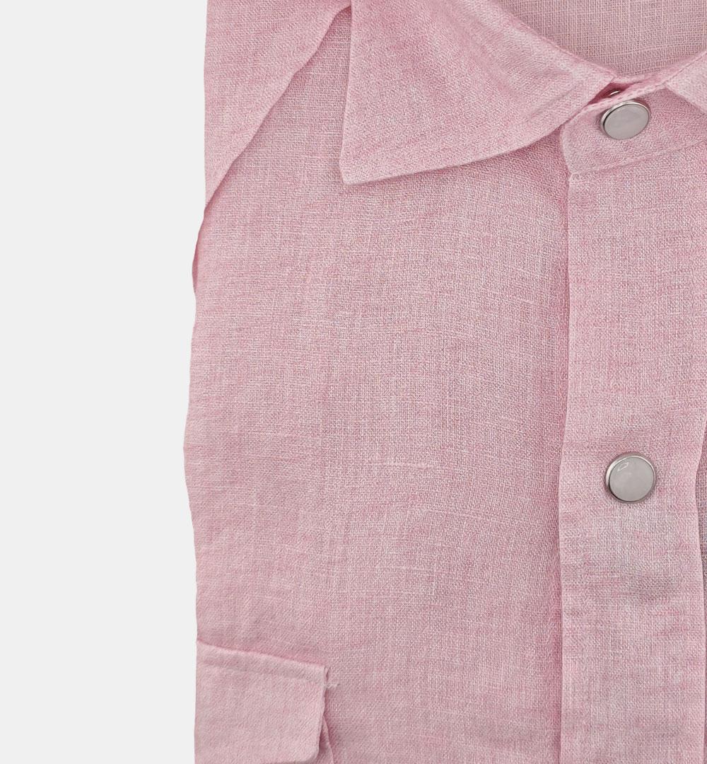 Camicia Barba uomo WSU10 2054073 rosa WSU10 2054073 4 BARBA