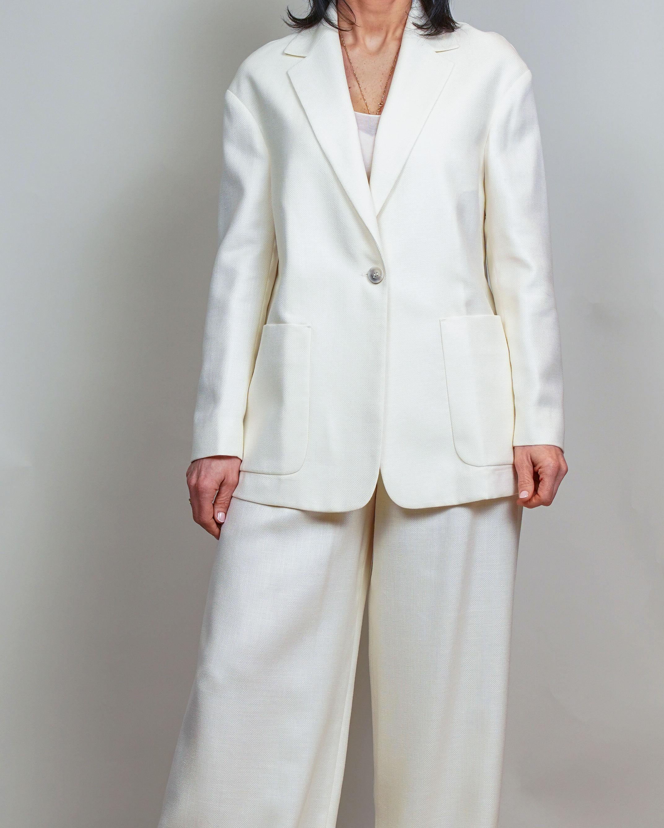 Giacca Barba donna Jacket bianca JACKET 55100 BARBA