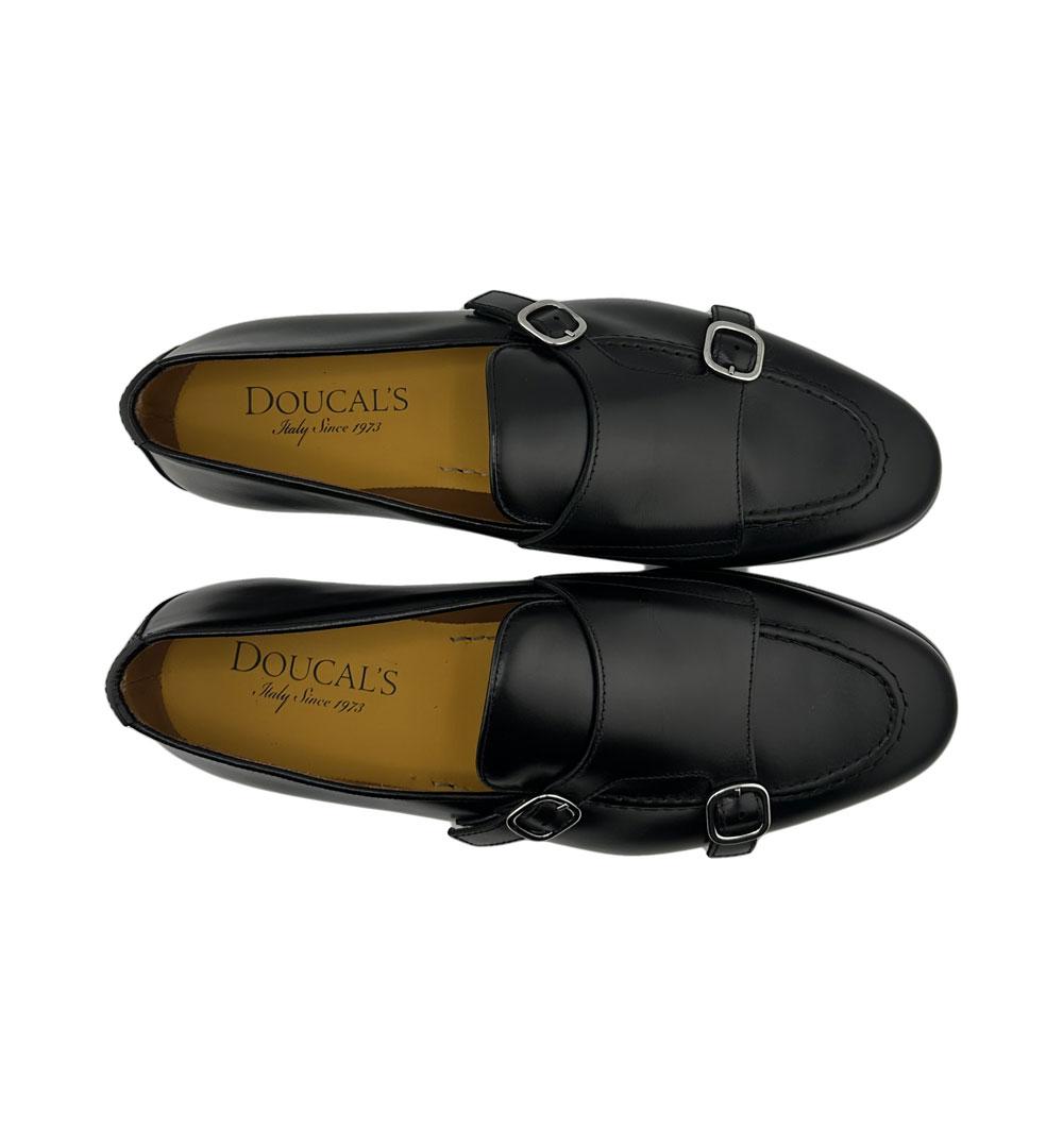 Doppia fibbia Doucal's 3160 N00ANDLER nero 3160 N00 ADLER.N DOUCAL'S