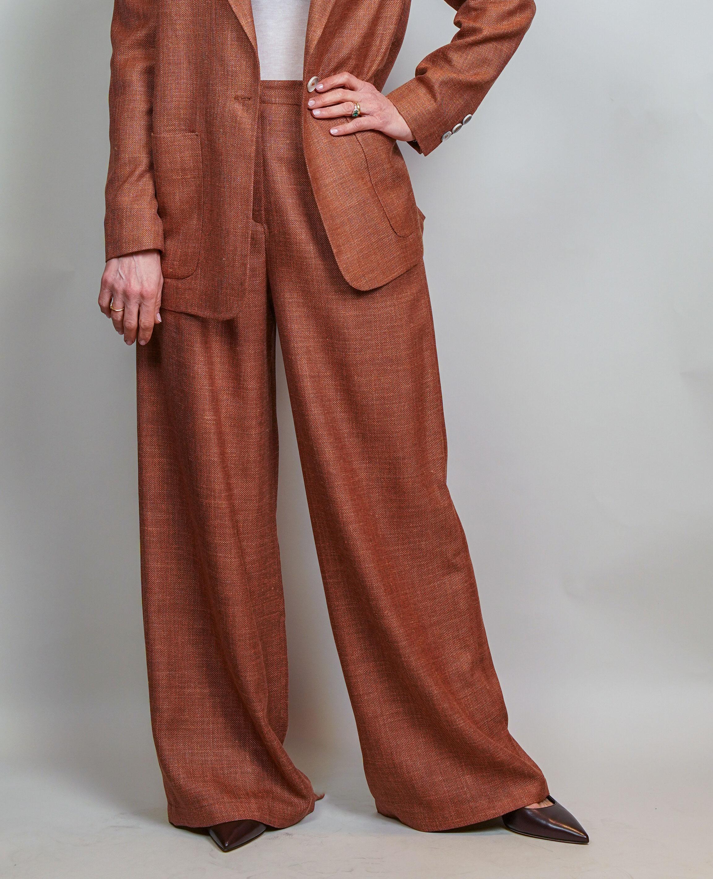 Pantalone Barba donna Pants tabacco PANTS 51100 03 BARBA