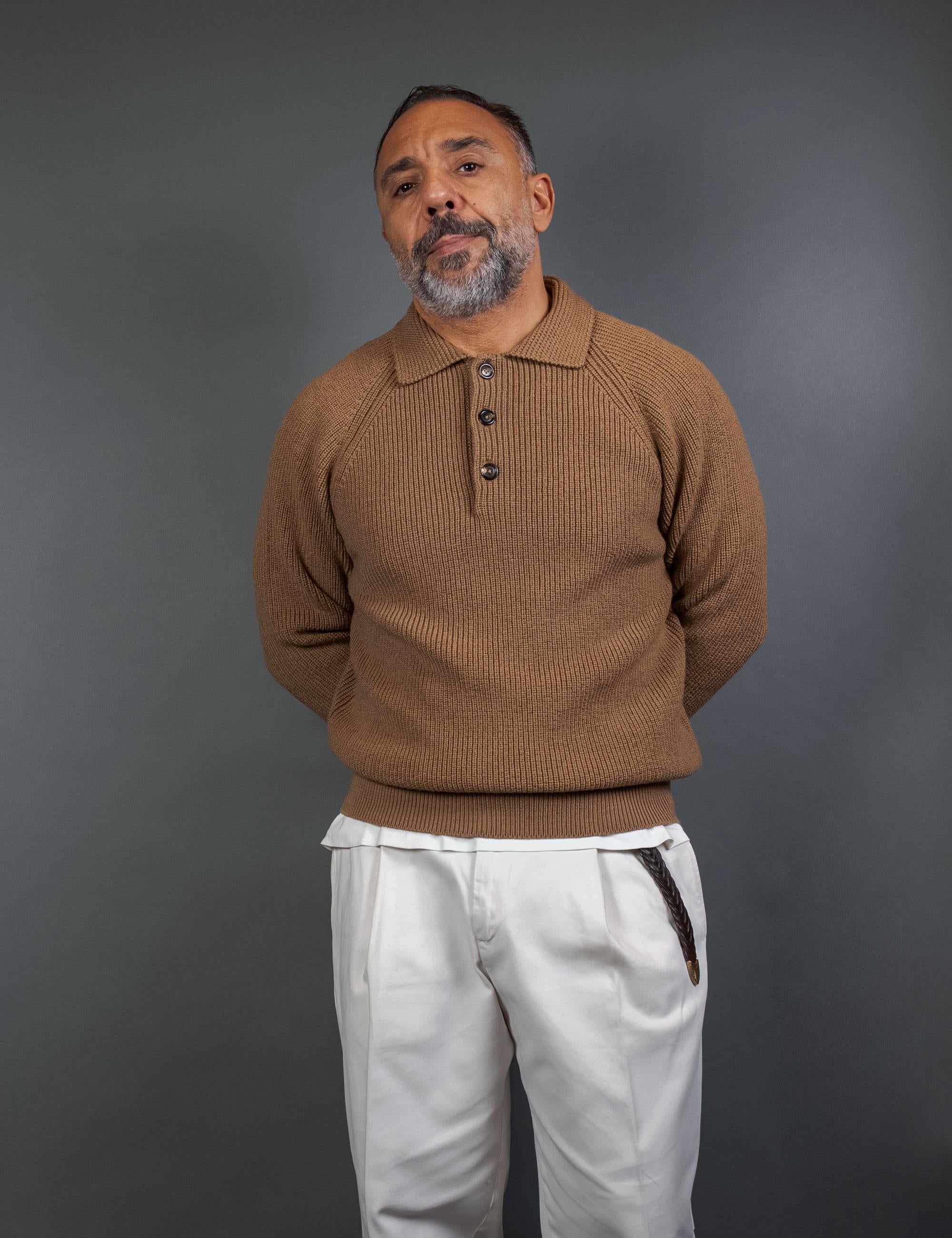 Maglione CIRCOLO uomo 5154 Marrone 5154 2283 BISCOTTO CIRCOLO