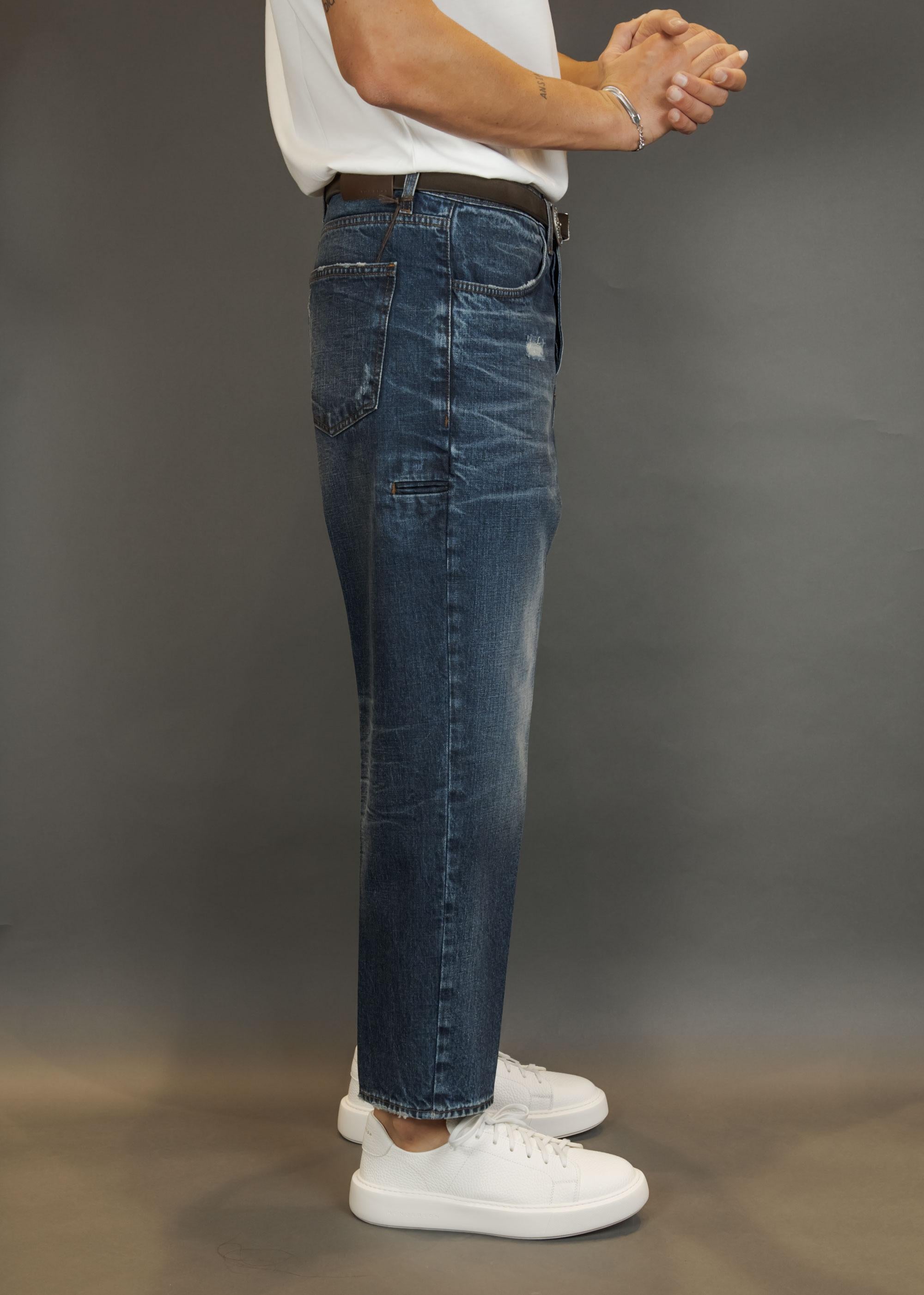 Jeans BONHEUR uomo OSAKA Blu OSAKA L 80 DENIM BONHEUR