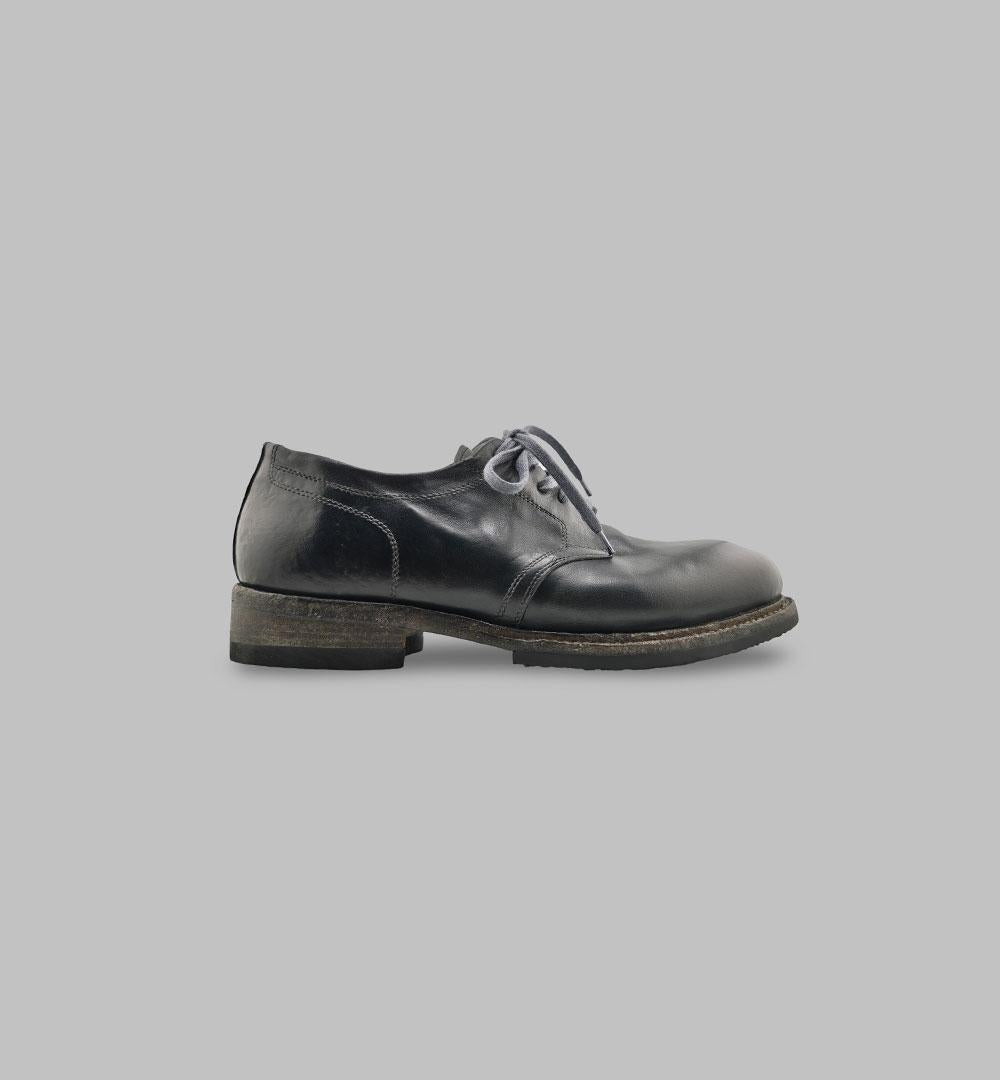 Derby Shoto uomo 2465 Nero 2465 WASHED.N SHOTO