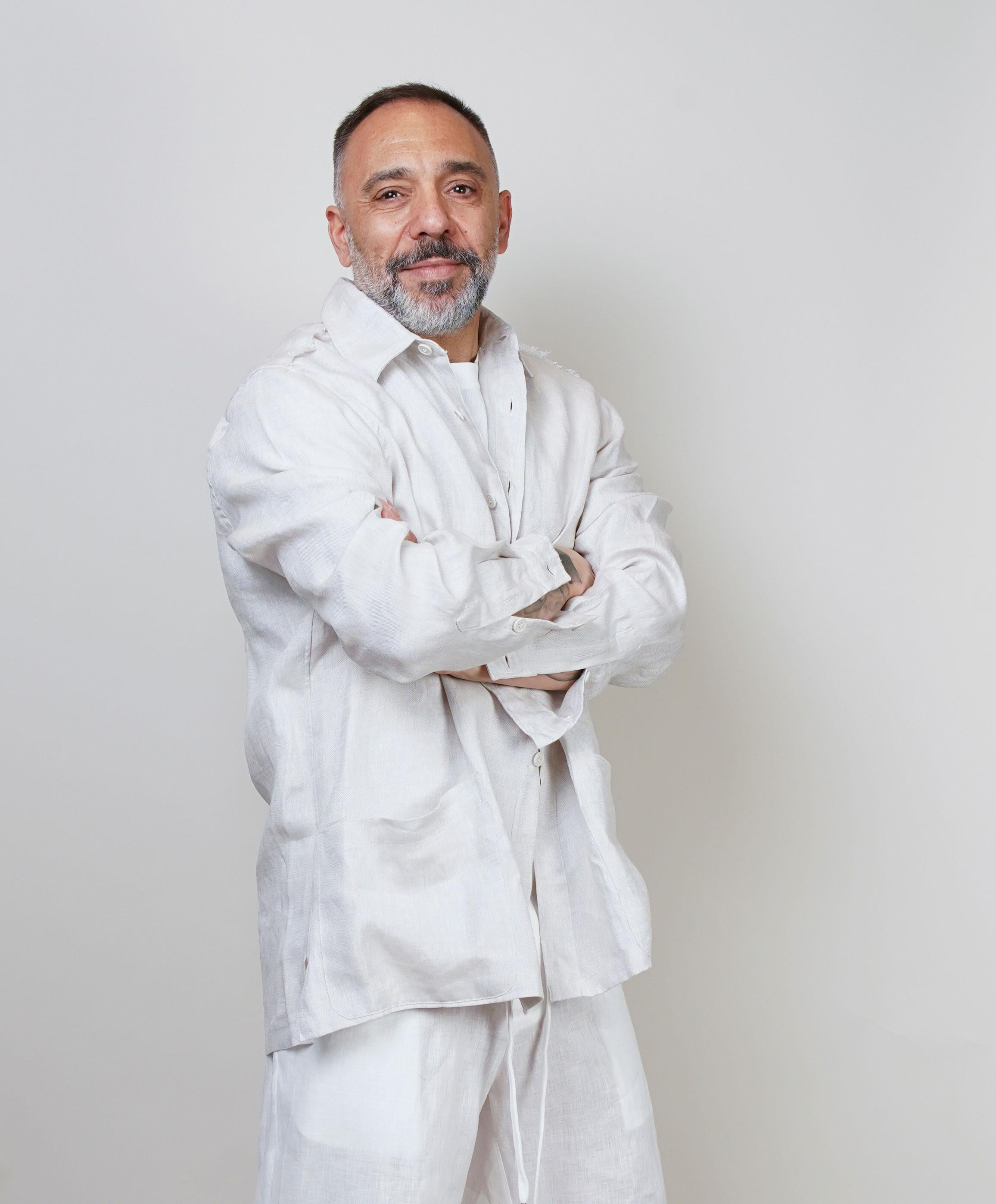 Camicia Giangi uomo vintage beige VINTAGE 2954 2 GIANGI