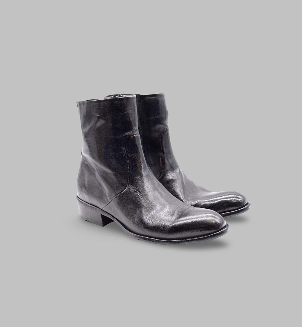 Stivaletti Lemargo uomo HX03A neri<BR/> HX03A ZIP.N LEMARGO