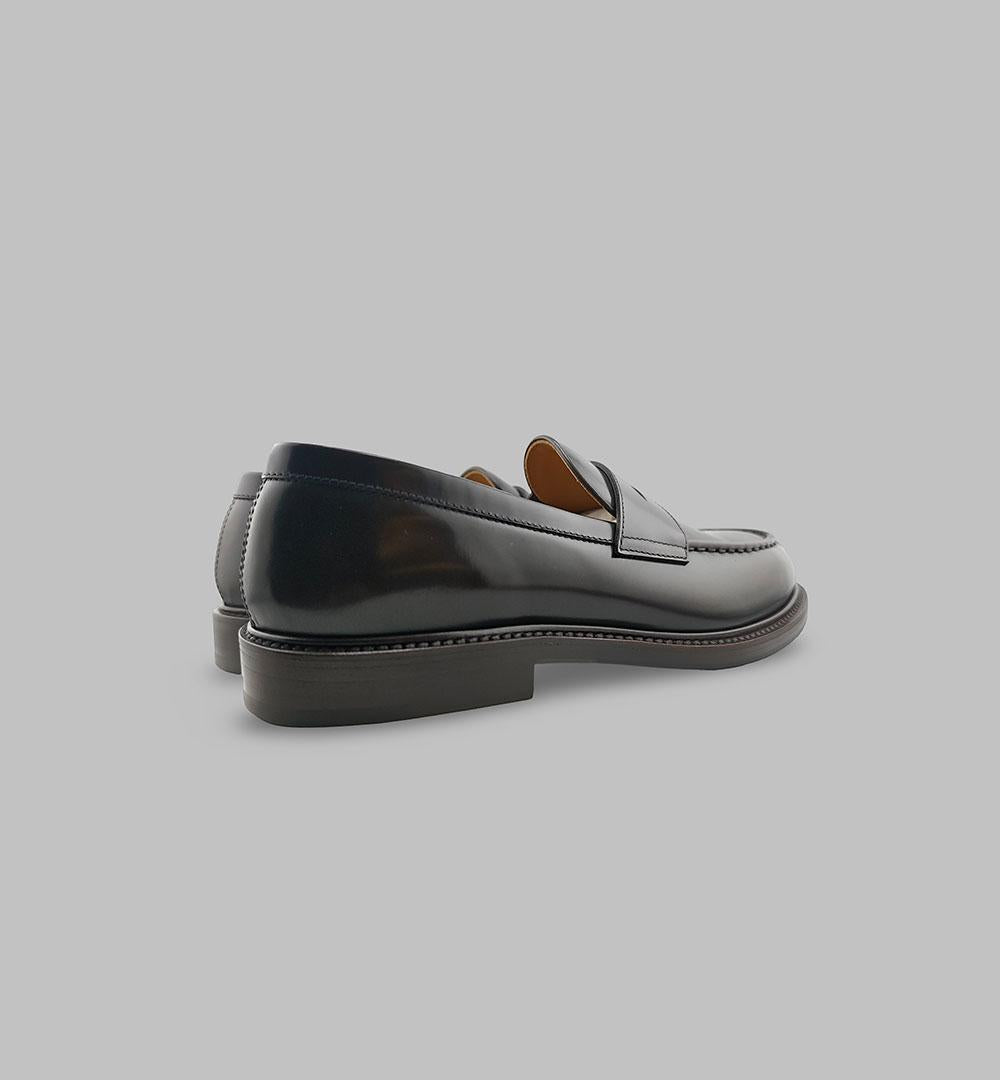 Mocassino Henderson uomo 85400.P.4 testa di moro 85400.P.4 PENNY F.CUOIO HENDERSON