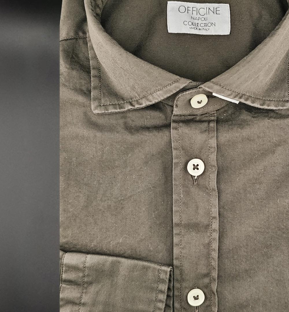 Camicia OFFICINE uomo 1379 Moro 1379 7 MORO OFFICINE