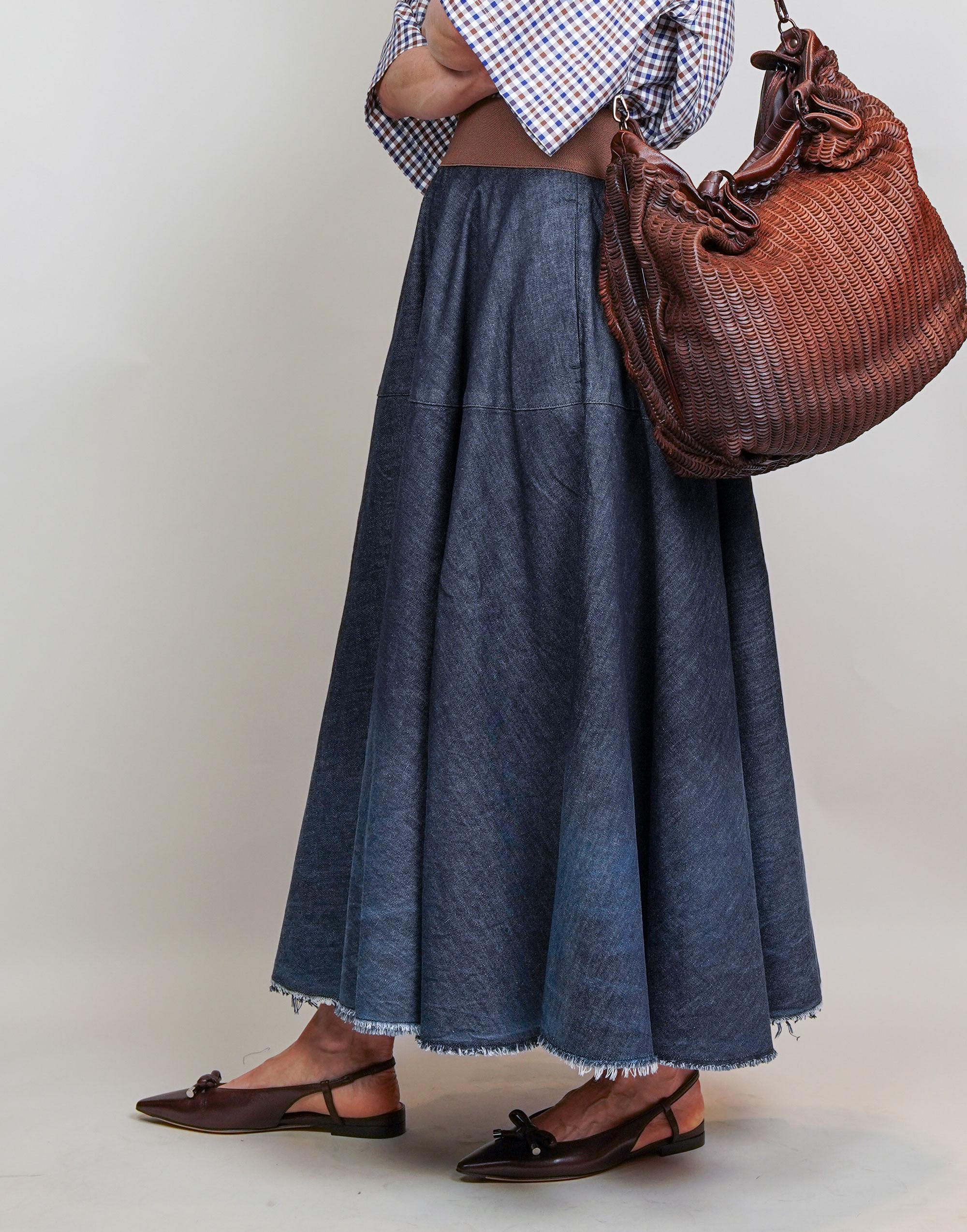 Gonna Nine in the Morning donna Eugenia denim EUGENIA LAV.MEDIO NINE INTHE MORNING