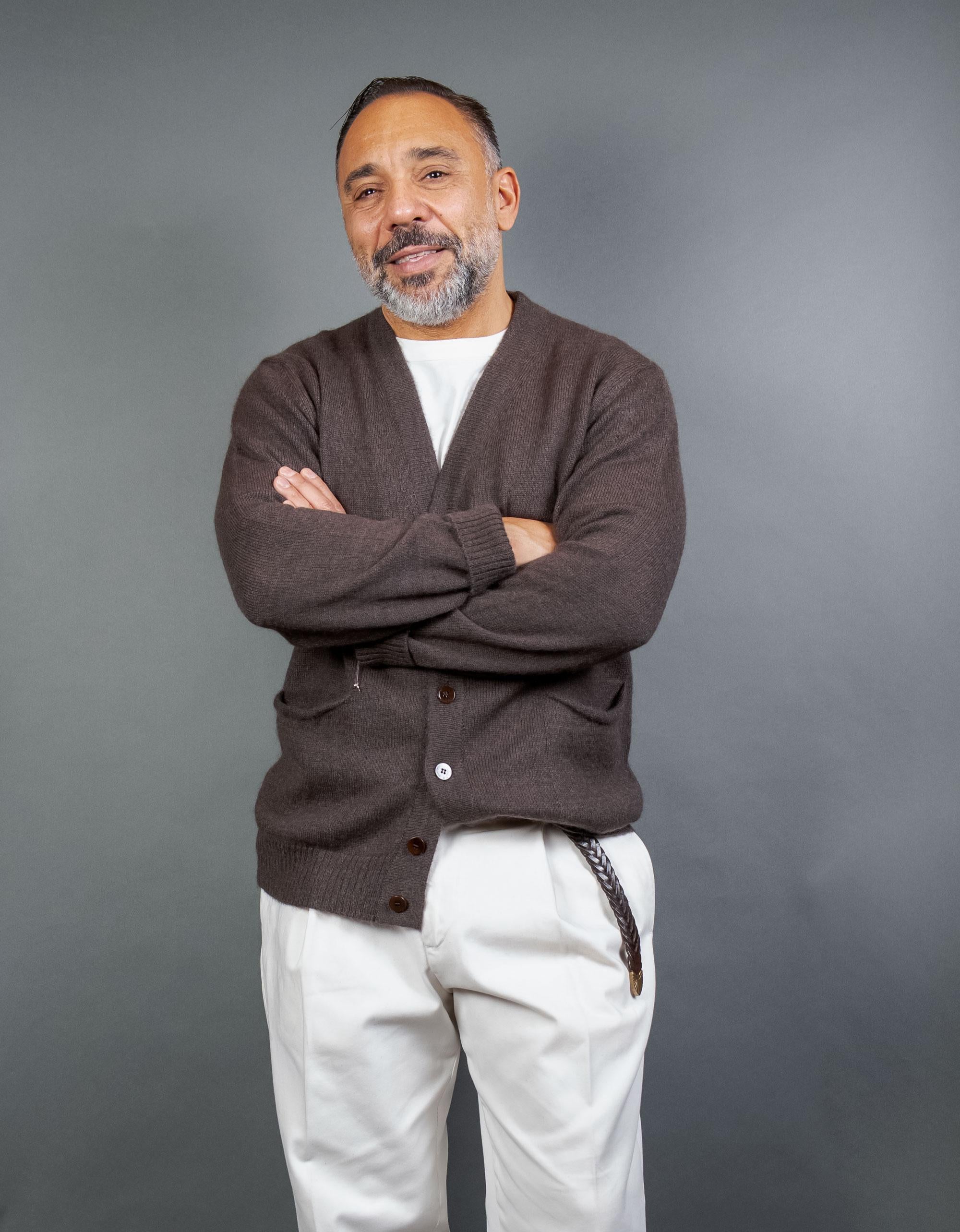 Cardigan DANIELE FIESOLI uomo 1632 Moro 1632 33 MORO DANIELE FIESOLI