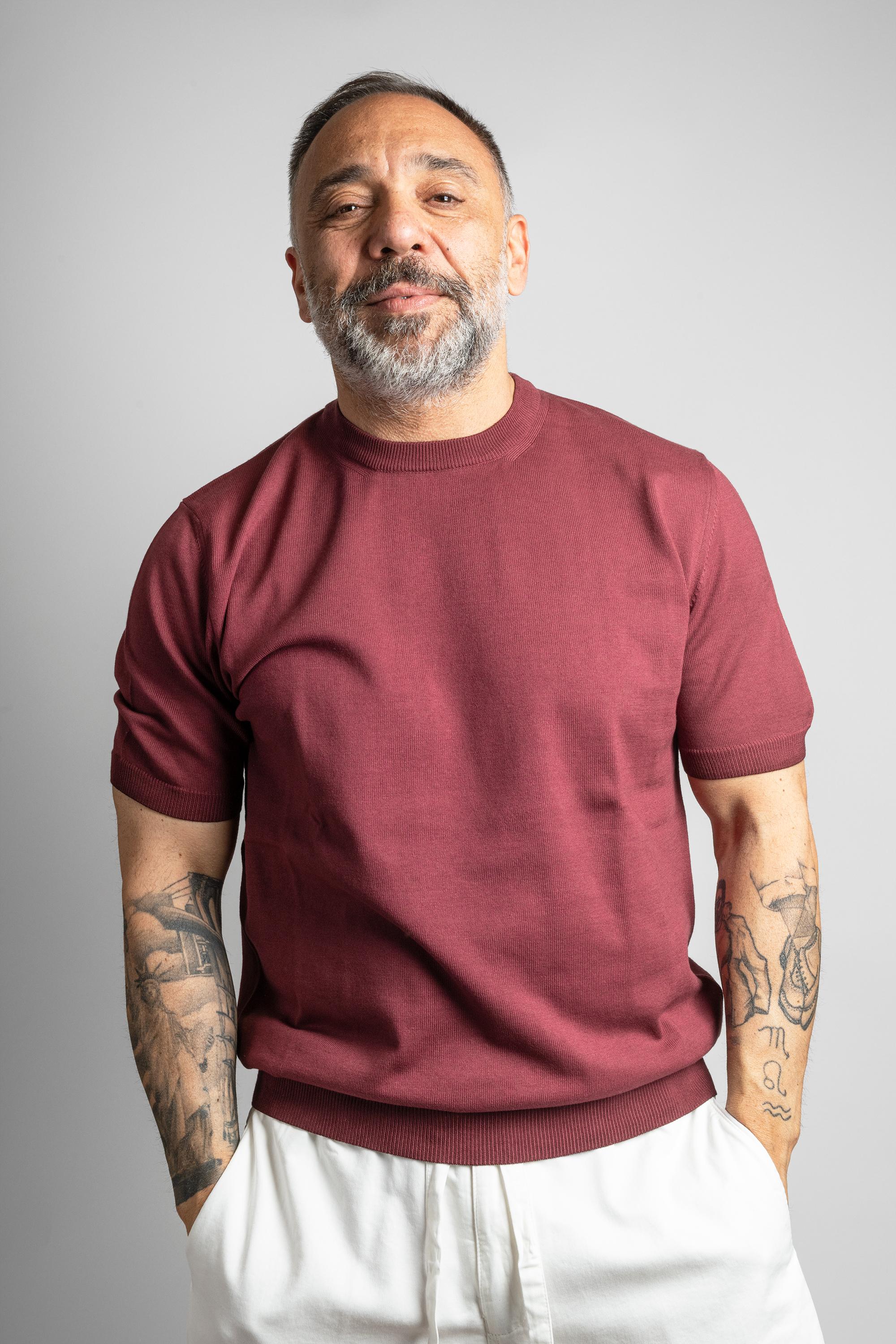 Maglia ALTEA uomo MAGLIA 2651043 Bordeaux MAGLIA 2651043 69 ALTEA