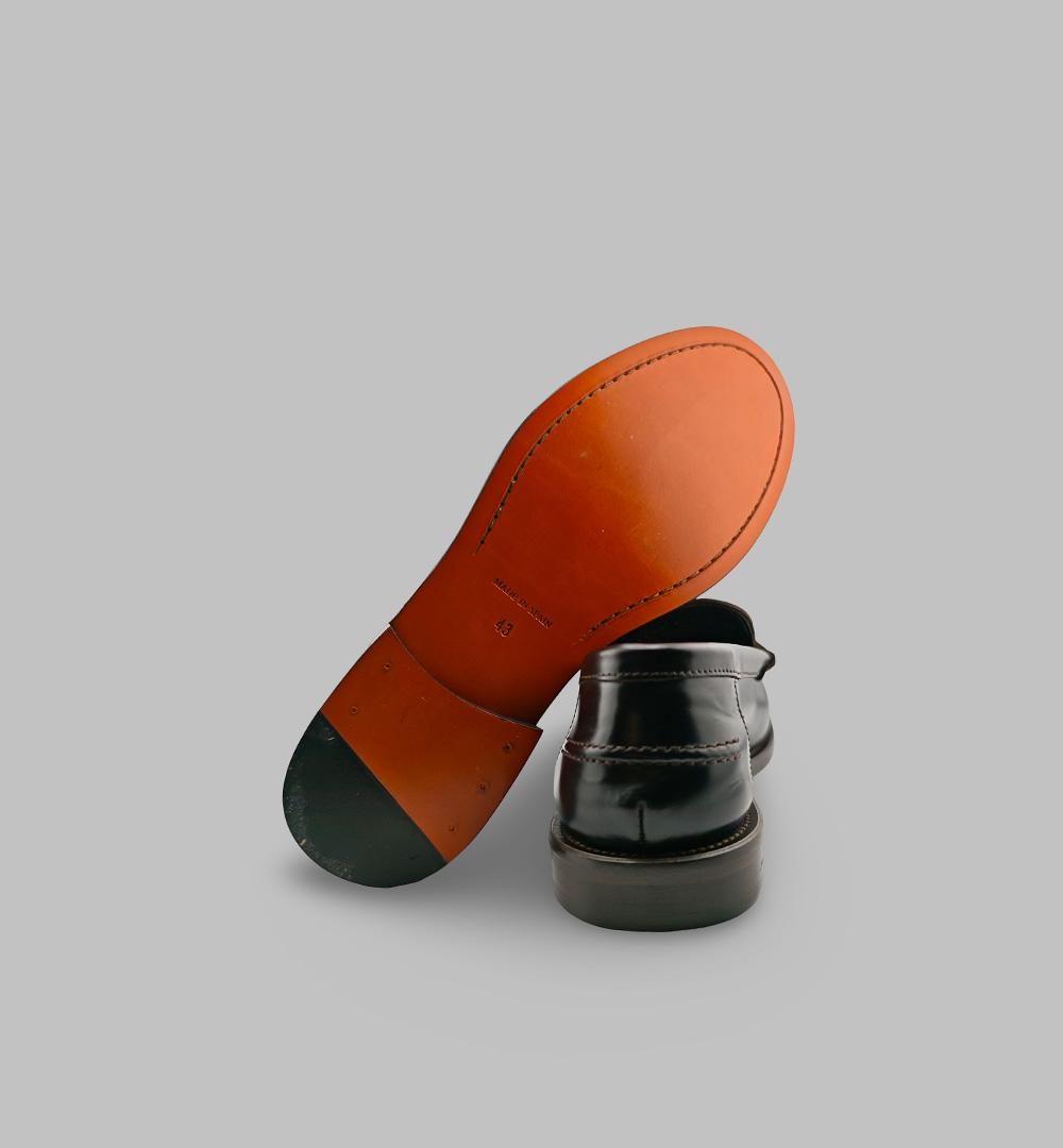 Mocassino CALCE uomo X1940 Ebano<BR/> X1940 COLLEGE.E CALCE