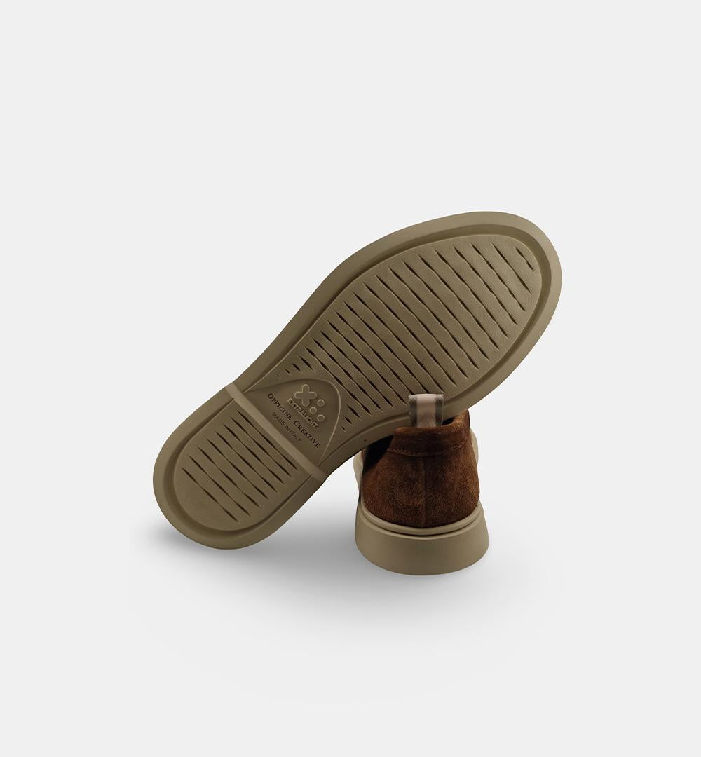 Mocassini OFFICINE CREATIVE uomo BONES002 Tabacco BONES/002 CUBANO OFFICINE CREATIVE