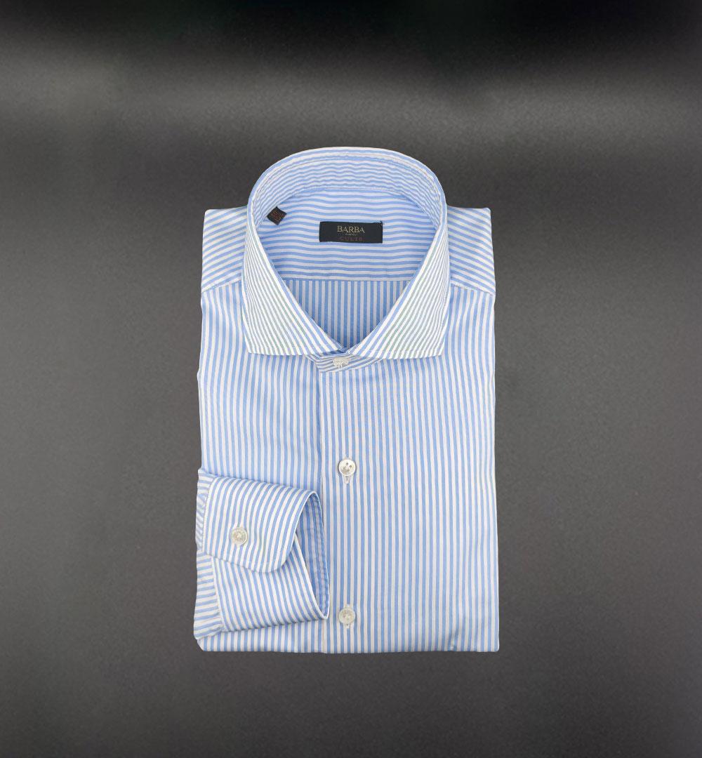 Camicia Barba uomo K1U13P0150100 azzurra K1U13P0150100 0001 RIGA AZZURRA BARBA