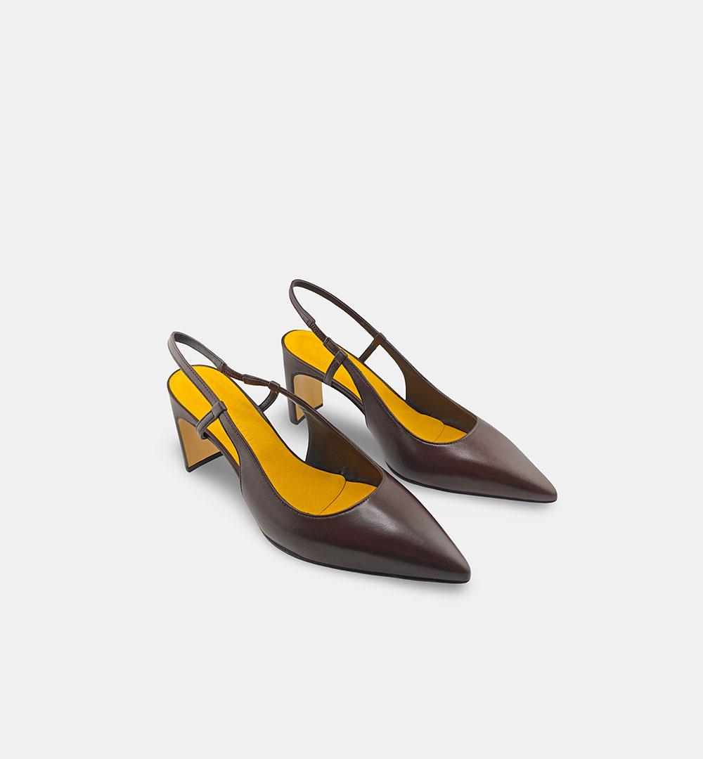 Decolletè Mara Bini donna MZ544 Sole caffè MZ544 CHANEL.C MARA BINI