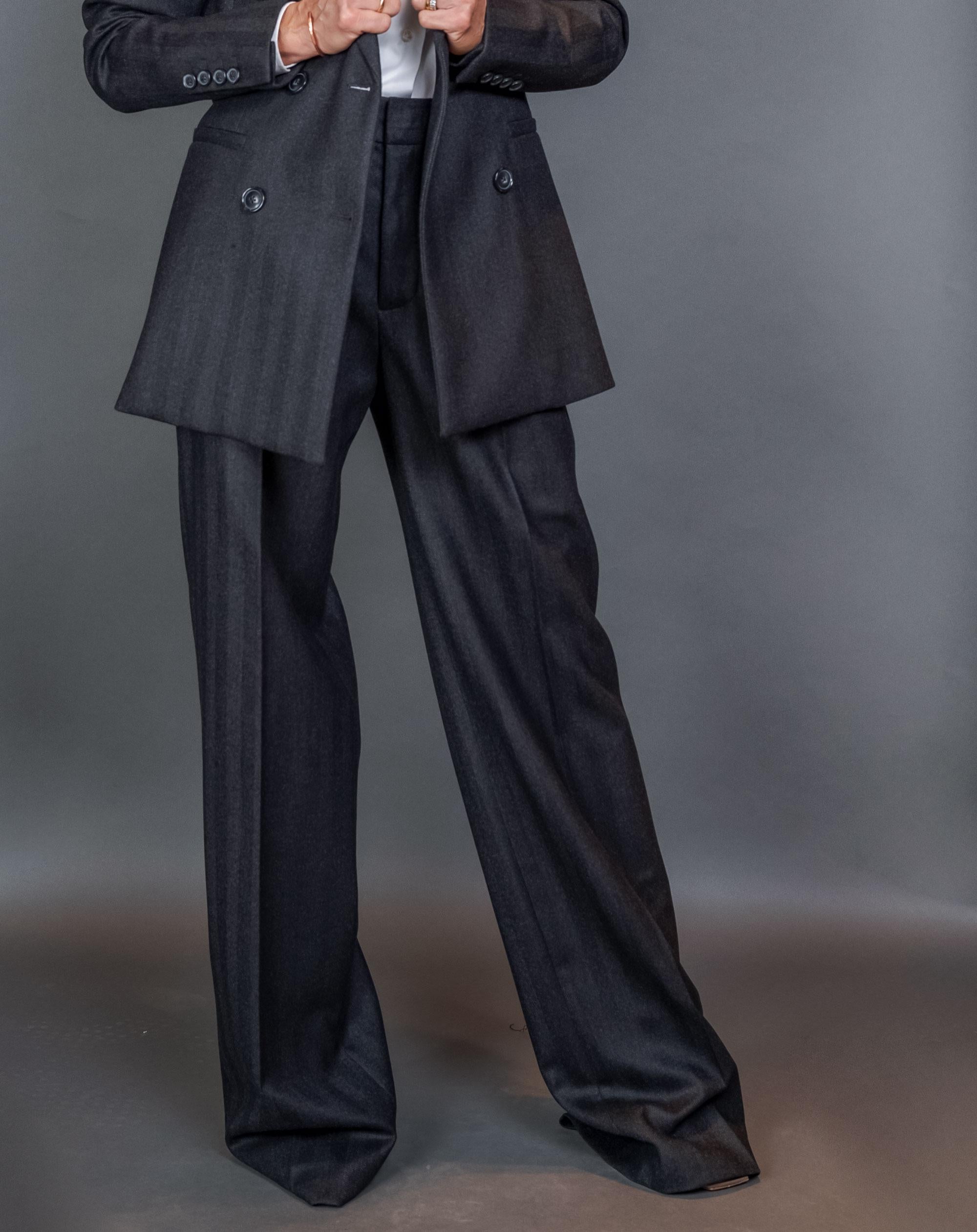 Pantalone PT TORINO donna LOLA Grigio LOLA RG24 2060 PT TORINO