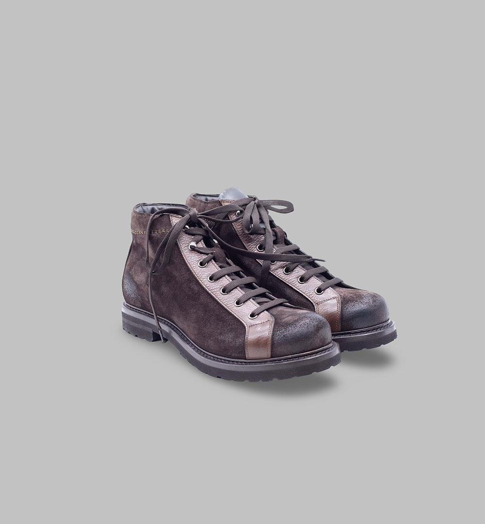 Stivaletti Marini uomo 8303 testa di moro 8303 PEDULA CLAUDIO MARINI